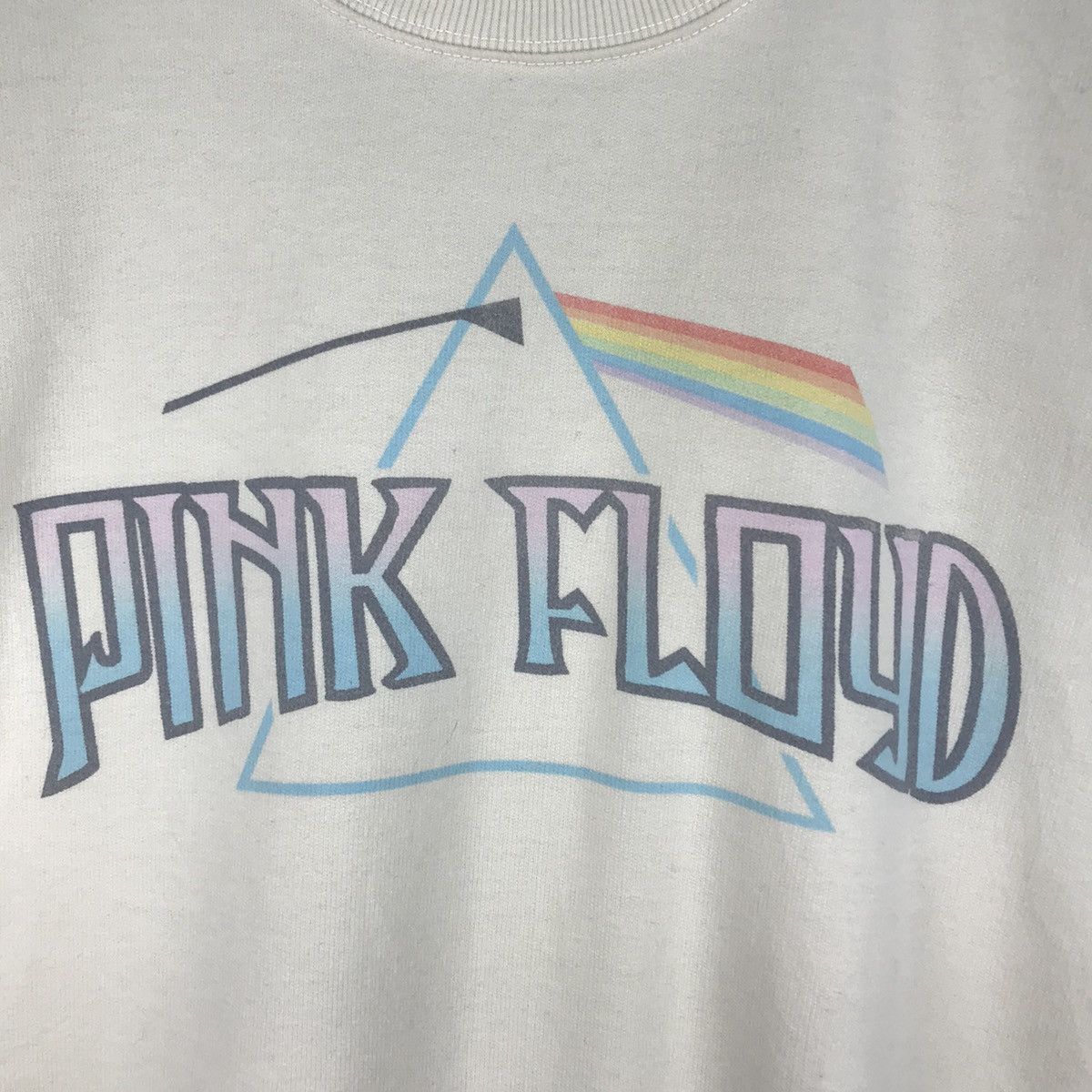 Pink Floyd Vintage Pink Floyd Cropped Sweatshirt Size US XL / EU 56 / 4 - 4 Thumbnail