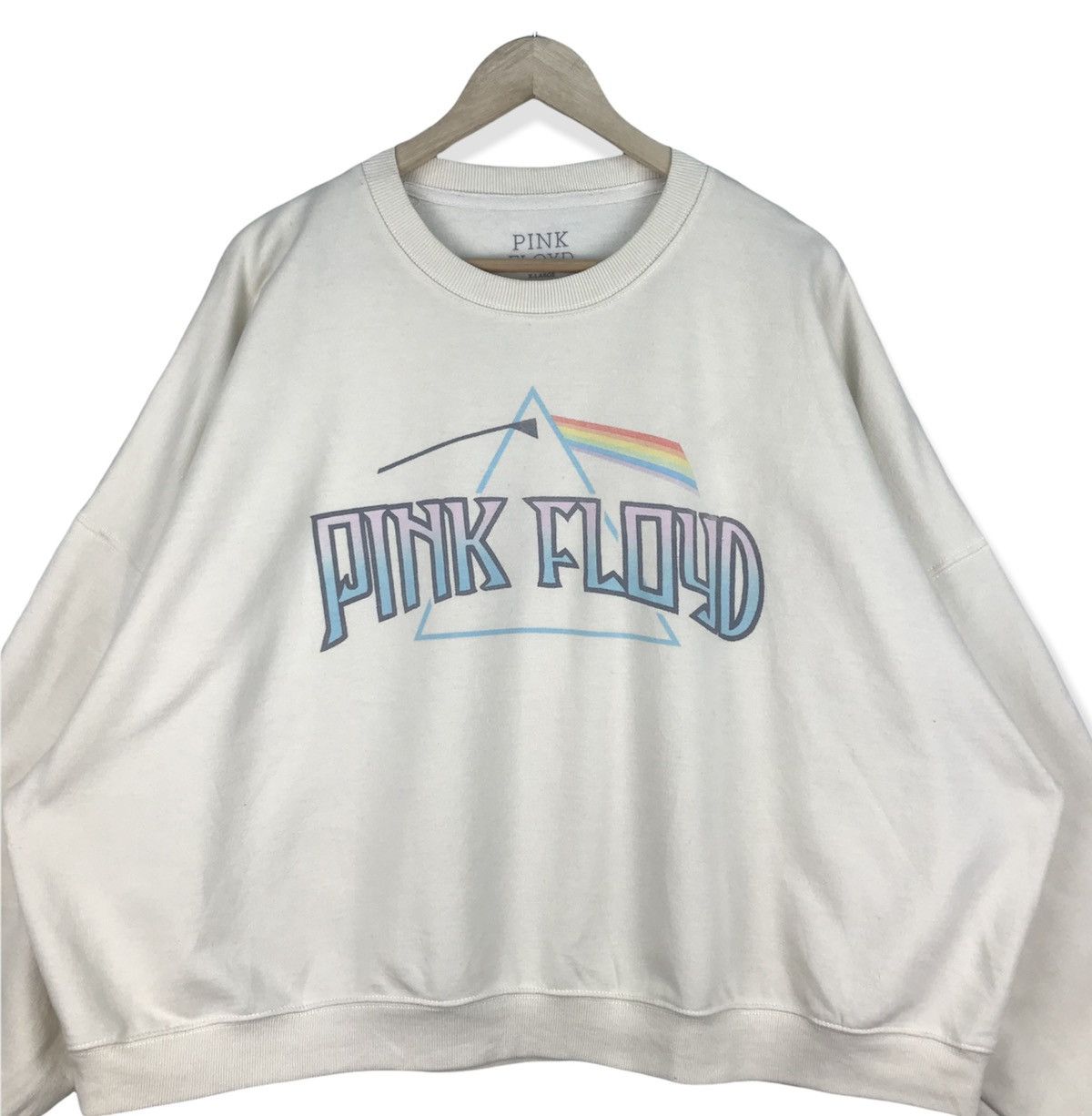 Pink Floyd Vintage Pink Floyd Cropped Sweatshirt Size US XL / EU 56 / 4 - 2 Thumbnail