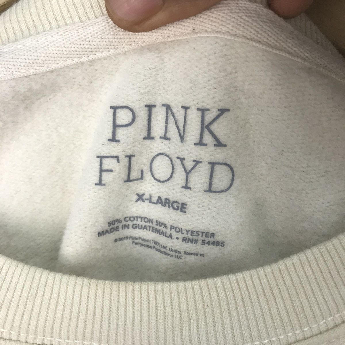 Pink Floyd Vintage Pink Floyd Cropped Sweatshirt Size US XL / EU 56 / 4 - 5 Thumbnail