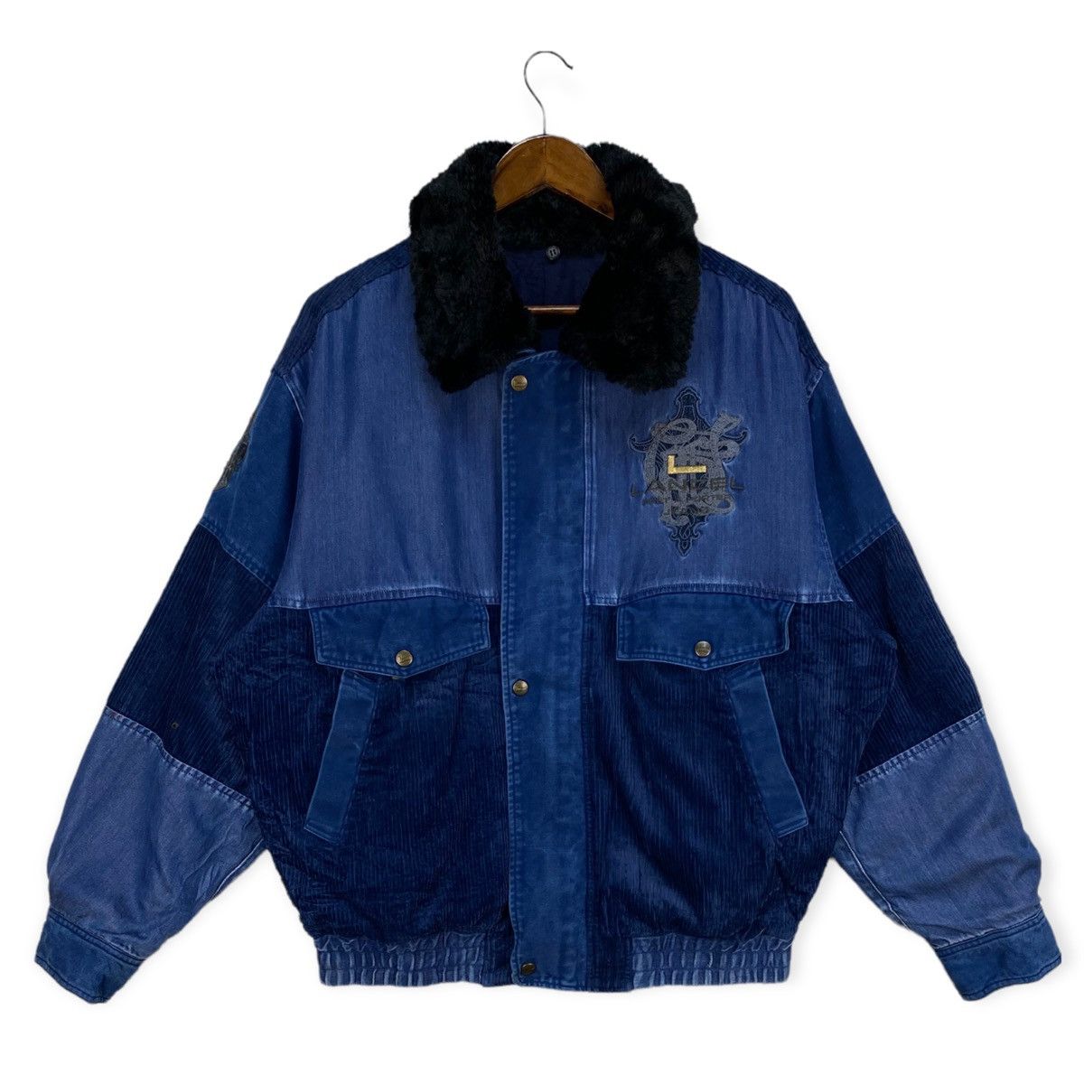 Lancel Vintage Lancel Pret A Porter Jeans Jacket Size US L / EU 52-54 / 3 - 2 Thumbnail