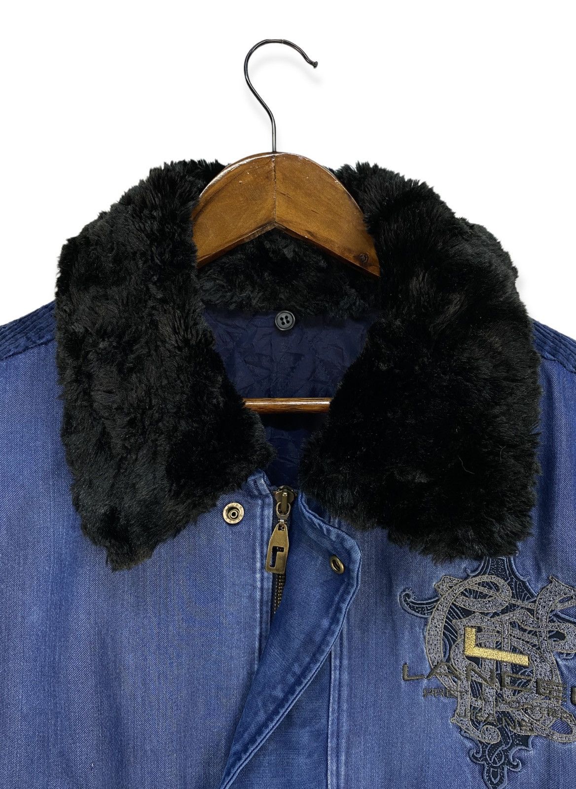 Lancel Vintage Lancel Pret A Porter Jeans Jacket Size US L / EU 52-54 / 3 - 6 Thumbnail