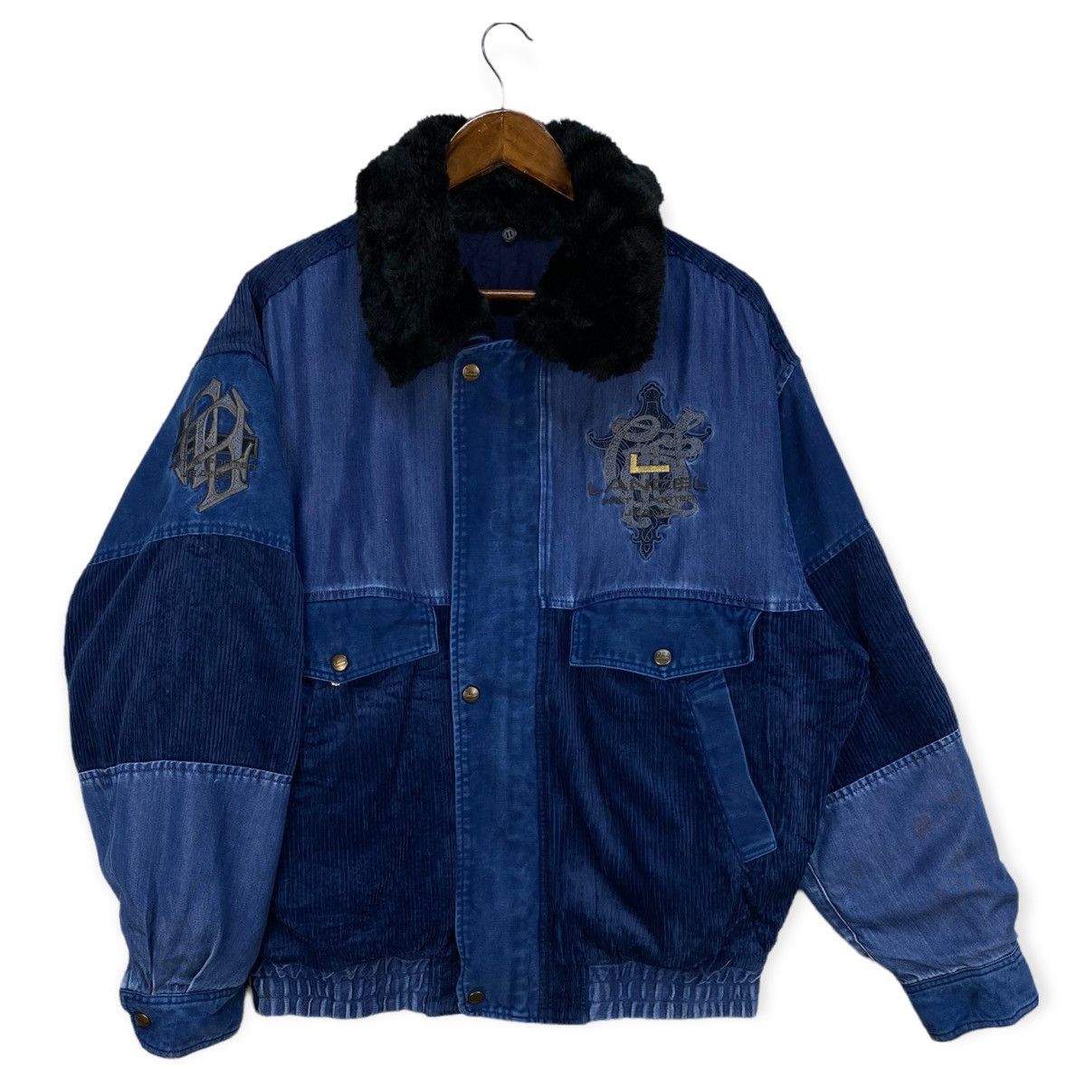 Lancel Vintage Lancel Pret A Porter Jeans Jacket Size US L / EU 52-54 / 3 - 1 Thumbnail