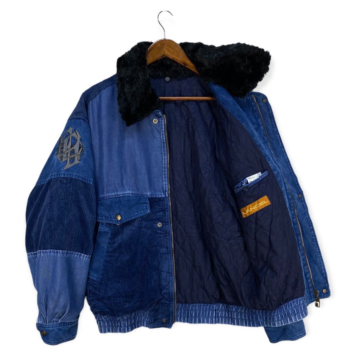 Lancel Vintage Lancel Pret A Porter Jeans Jacket Size US L / EU 52-54 / 3 - 4 Thumbnail