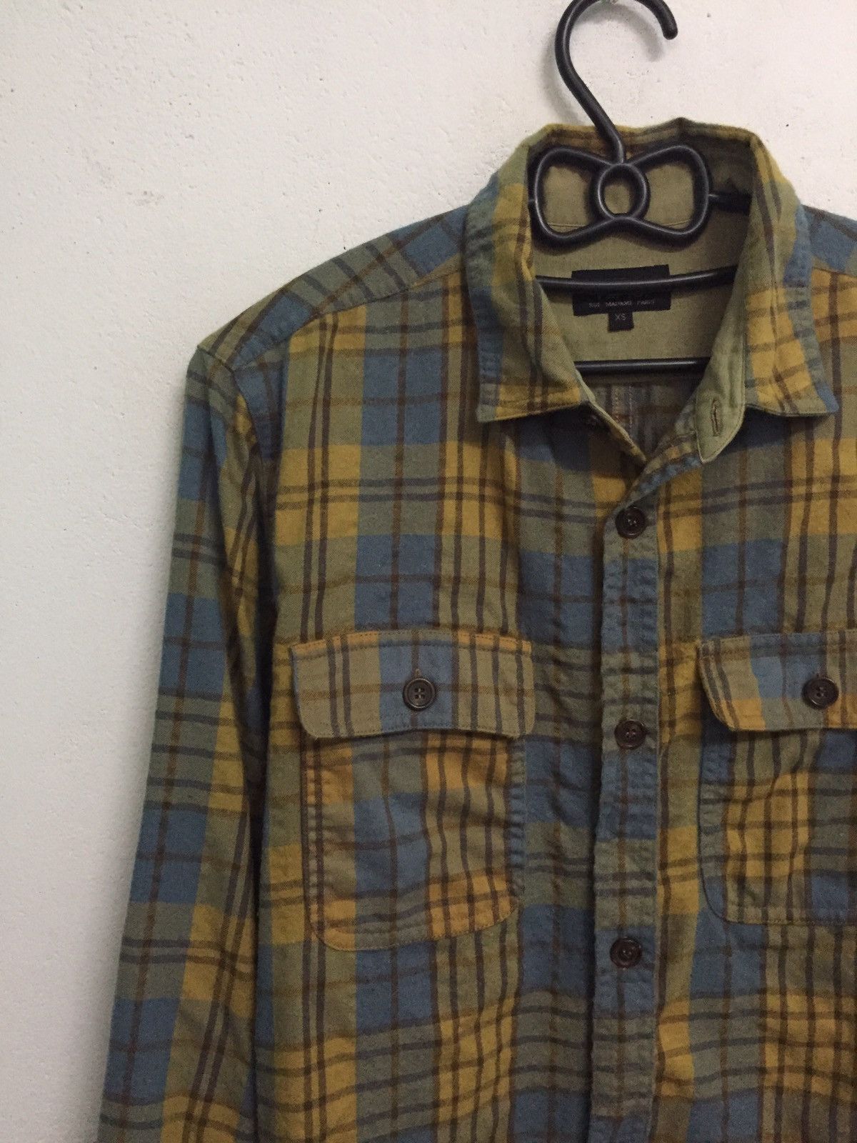 A.P.C. A.P.C. Rue Madame Paris Checkered Long Sleeve Button Up Size US XS / EU 42 / 0 - 4 Thumbnail