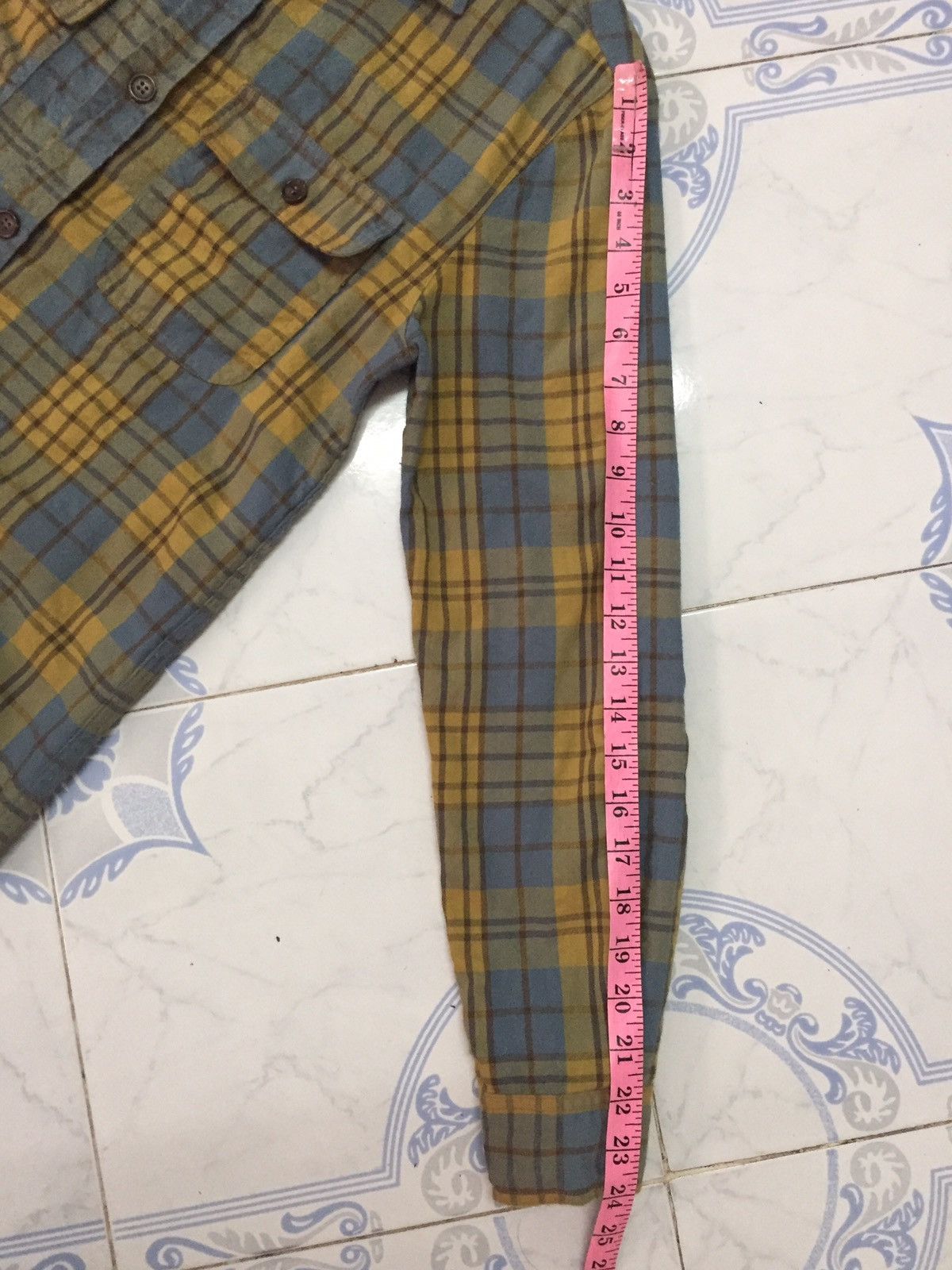A.P.C. A.P.C. Rue Madame Paris Checkered Long Sleeve Button Up Size US XS / EU 42 / 0 - 19 Thumbnail