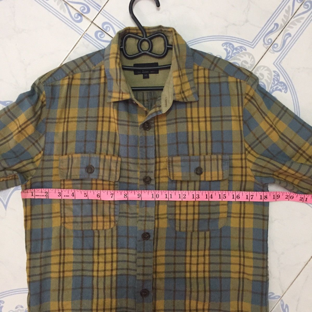 A.P.C. A.P.C. Rue Madame Paris Checkered Long Sleeve Button Up Size US XS / EU 42 / 0 - 16 Thumbnail