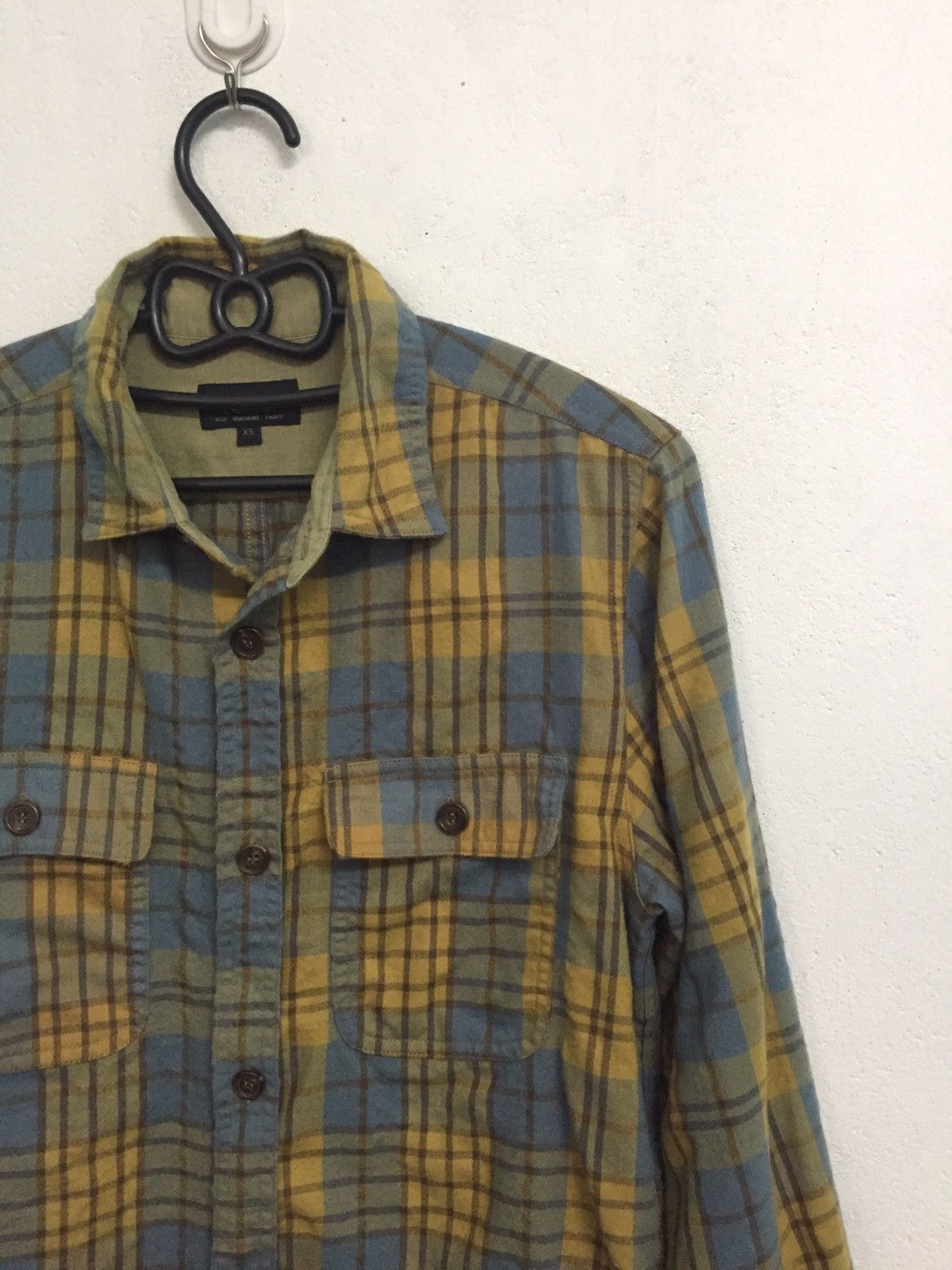A.P.C. A.P.C. Rue Madame Paris Checkered Long Sleeve Button Up Size US XS / EU 42 / 0 - 3 Thumbnail