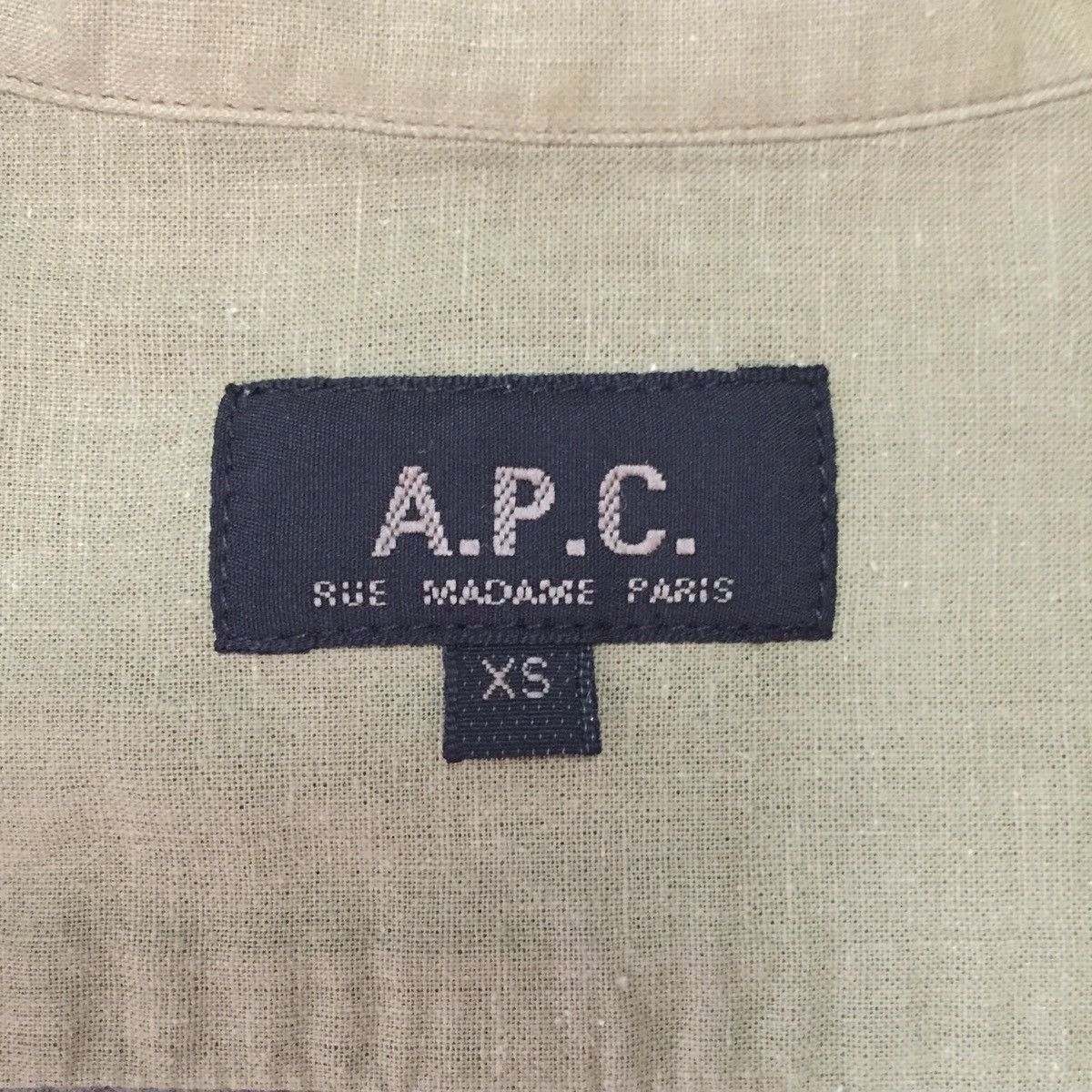 A.P.C. A.P.C. Rue Madame Paris Checkered Long Sleeve Button Up Size US XS / EU 42 / 0 - 13 Thumbnail