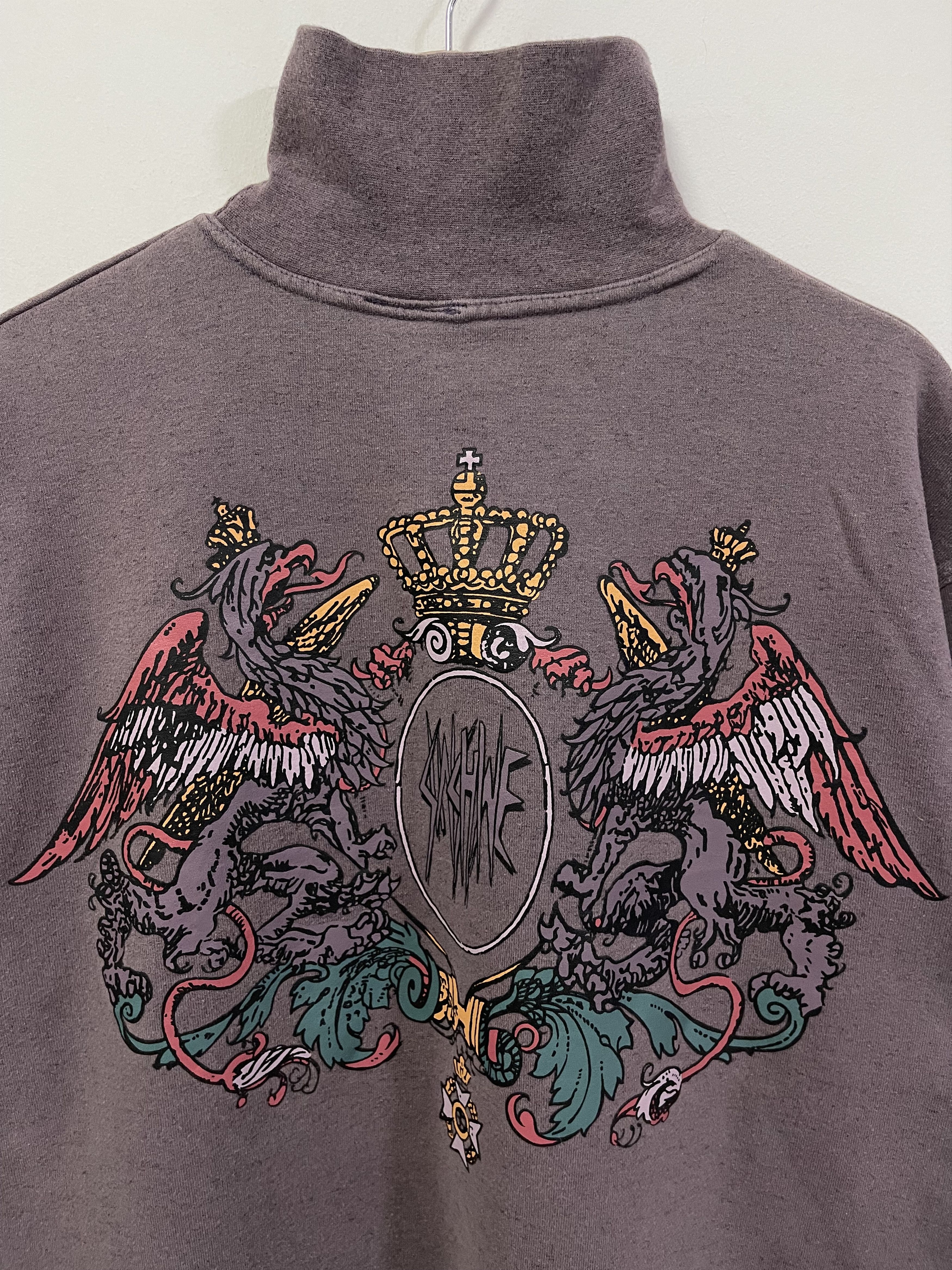 Dragonfly Vintage Sunshwe Turtleneck Dragonfly Big Logo Sweatshirt Size US M / EU 48-50 / 2 - 2 Thumbnail