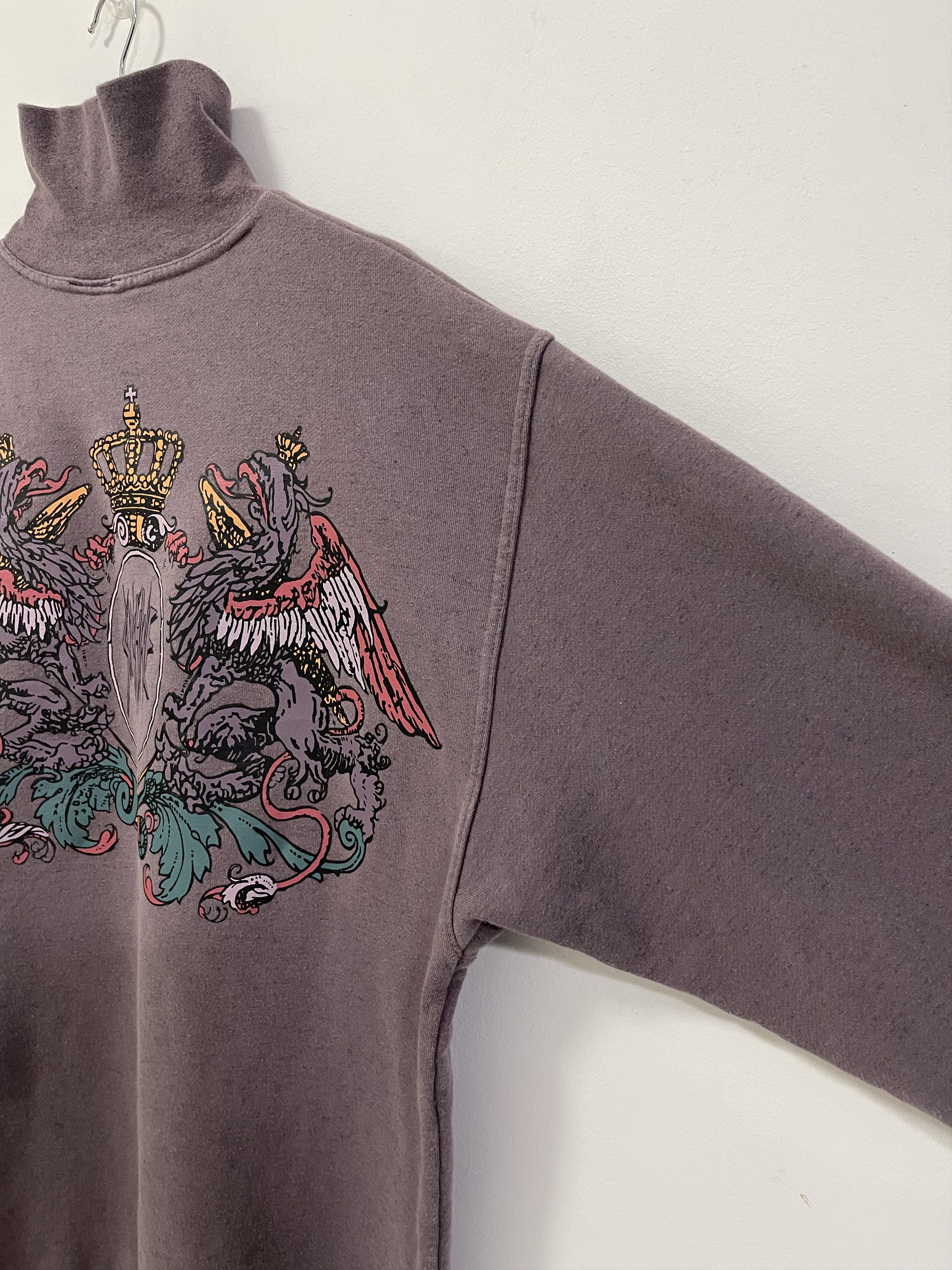 Dragonfly Vintage Sunshwe Turtleneck Dragonfly Big Logo Sweatshirt Size US M / EU 48-50 / 2 - 4 Thumbnail