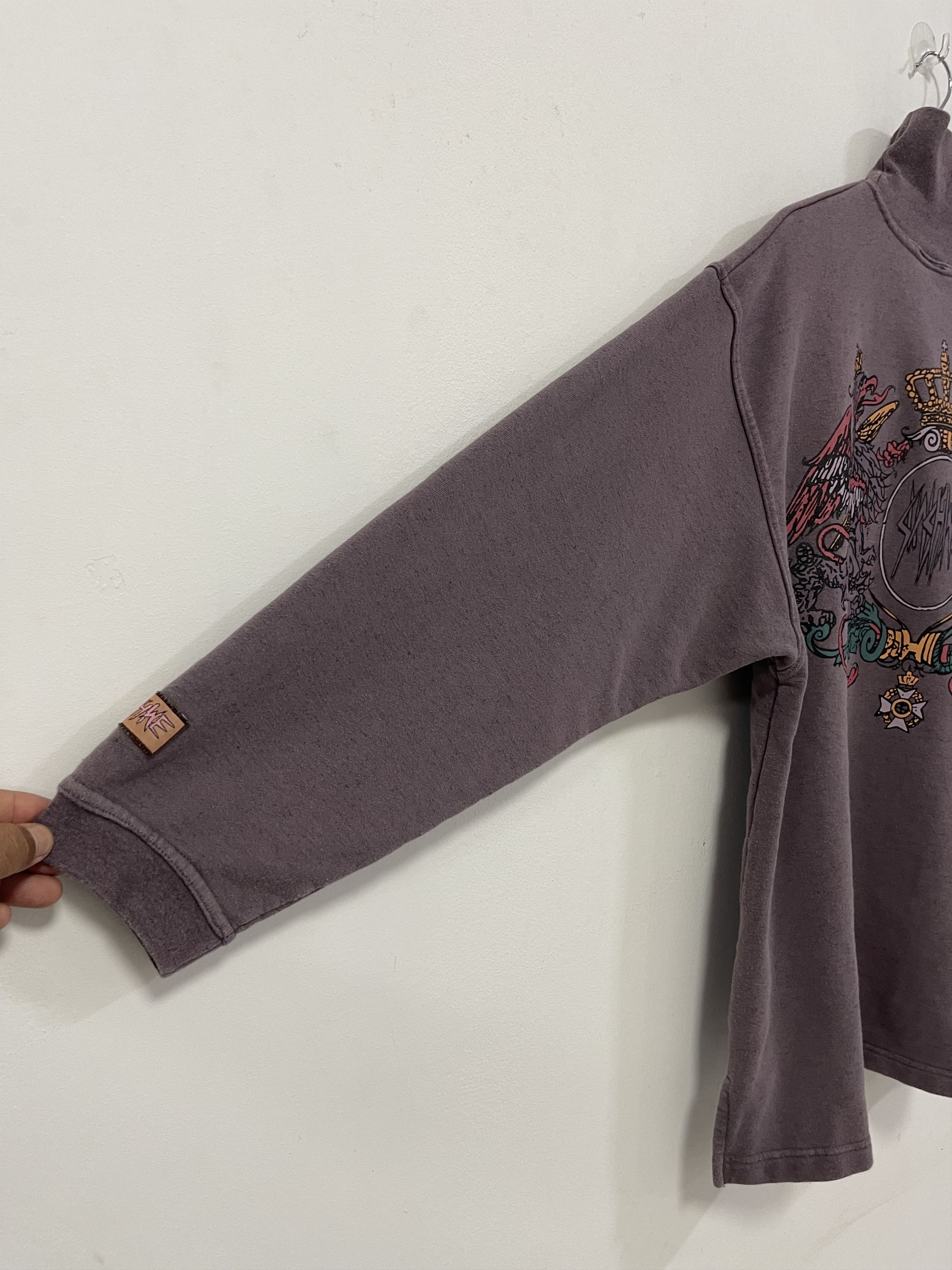 Dragonfly Vintage Sunshwe Turtleneck Dragonfly Big Logo Sweatshirt Size US M / EU 48-50 / 2 - 5 Thumbnail