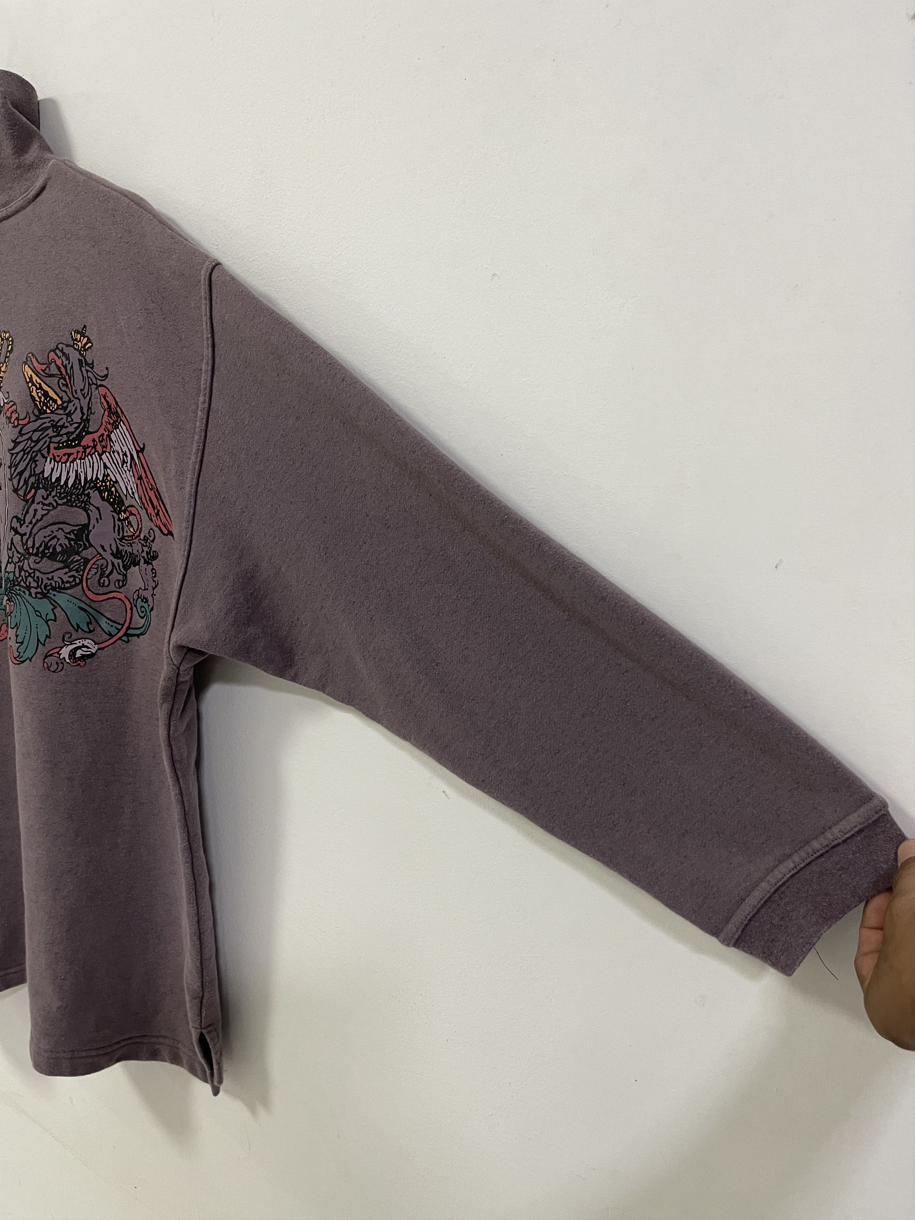 Dragonfly Vintage Sunshwe Turtleneck Dragonfly Big Logo Sweatshirt Size US M / EU 48-50 / 2 - 3 Thumbnail