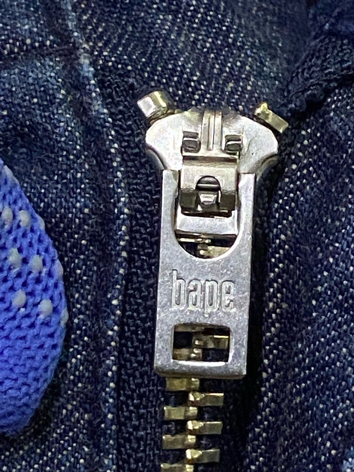 Bape A Bathing Ape Wide Leg Straight Slit Pocket Jeans Size 32" / US 10 / IT 46 - 9 Thumbnail