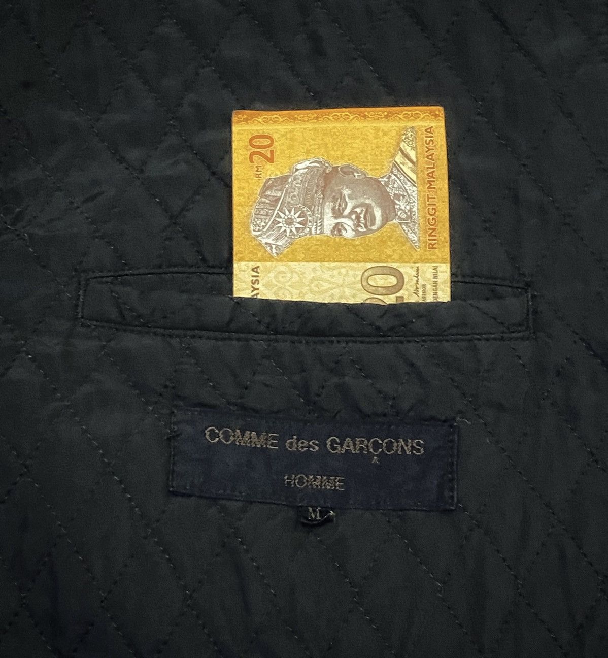 Comme des Garcons Vintage Comme Des Garçons Homme Corduroy Jacket Size US M / EU 48-50 / 2 - 9 Thumbnail