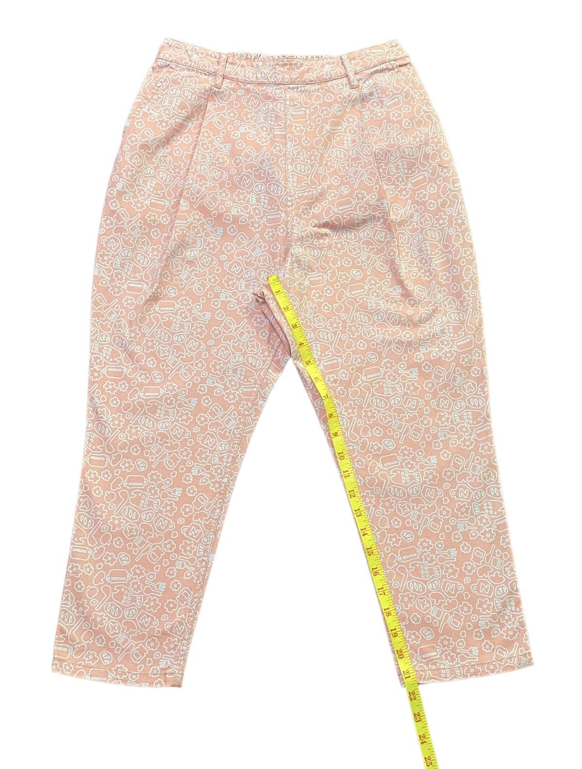 Issey Miyake × Japanese Brand × Ne-Net Nice Design‼️Ne-Net By Issey Miyake Fullprint Cropped Pants Size 32" / US 10 / IT 46 - 7 Thumbnail