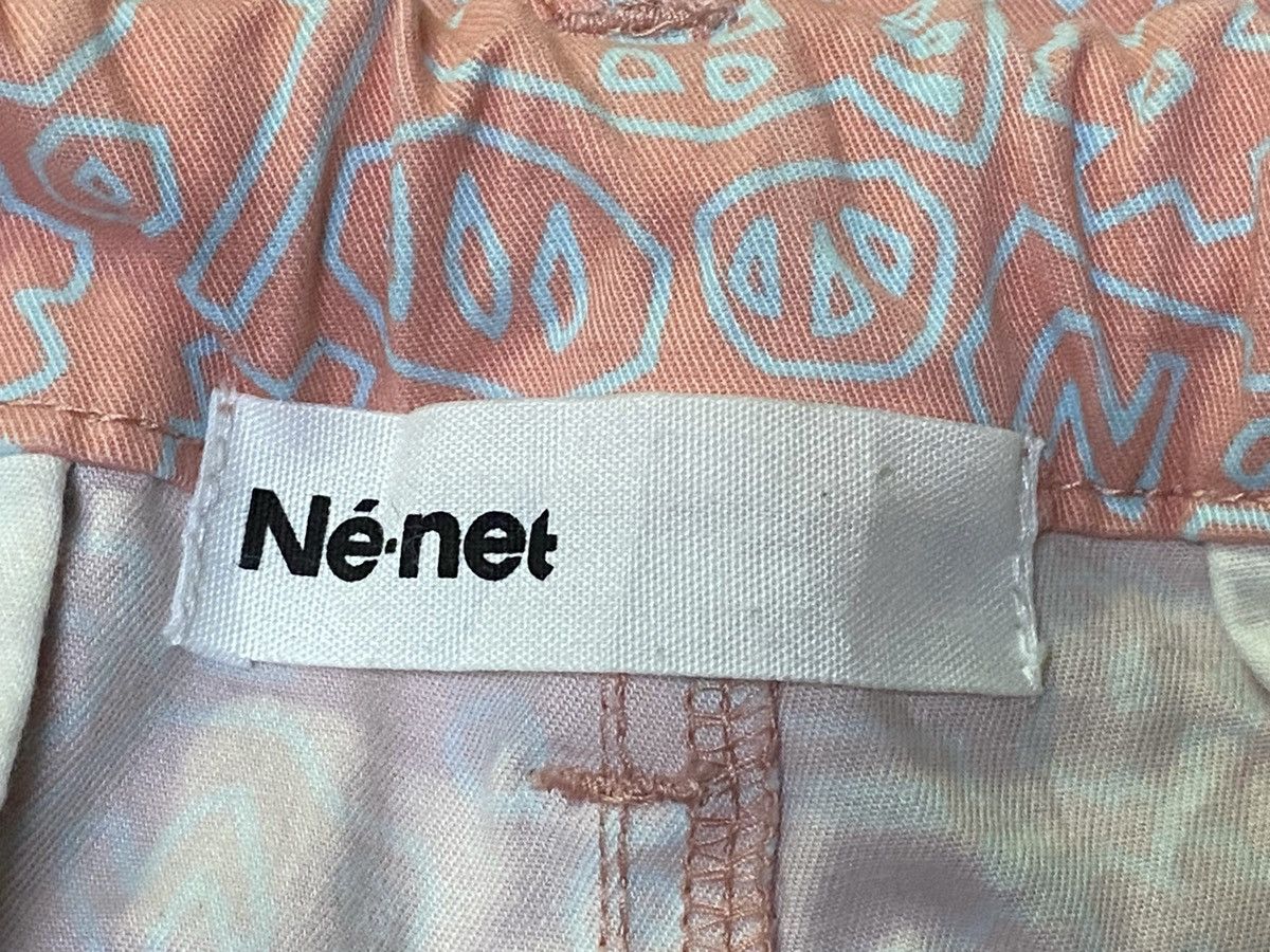 Issey Miyake × Japanese Brand × Ne-Net Nice Design‼️Ne-Net By Issey Miyake Fullprint Cropped Pants Size 32" / US 10 / IT 46 - 11 Thumbnail