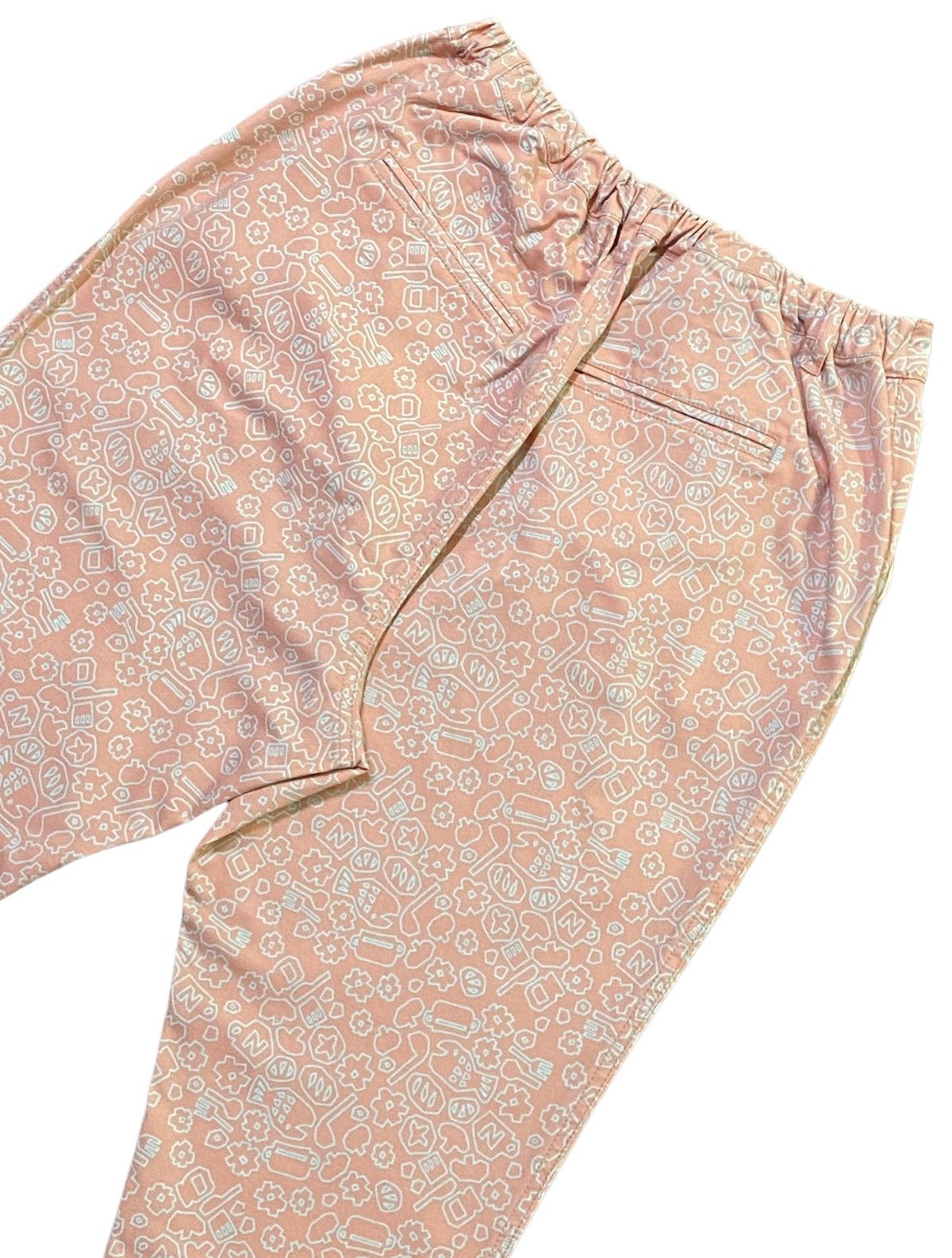 Issey Miyake × Japanese Brand × Ne-Net Nice Design‼️Ne-Net By Issey Miyake Fullprint Cropped Pants Size 32" / US 10 / IT 46 - 21 Thumbnail