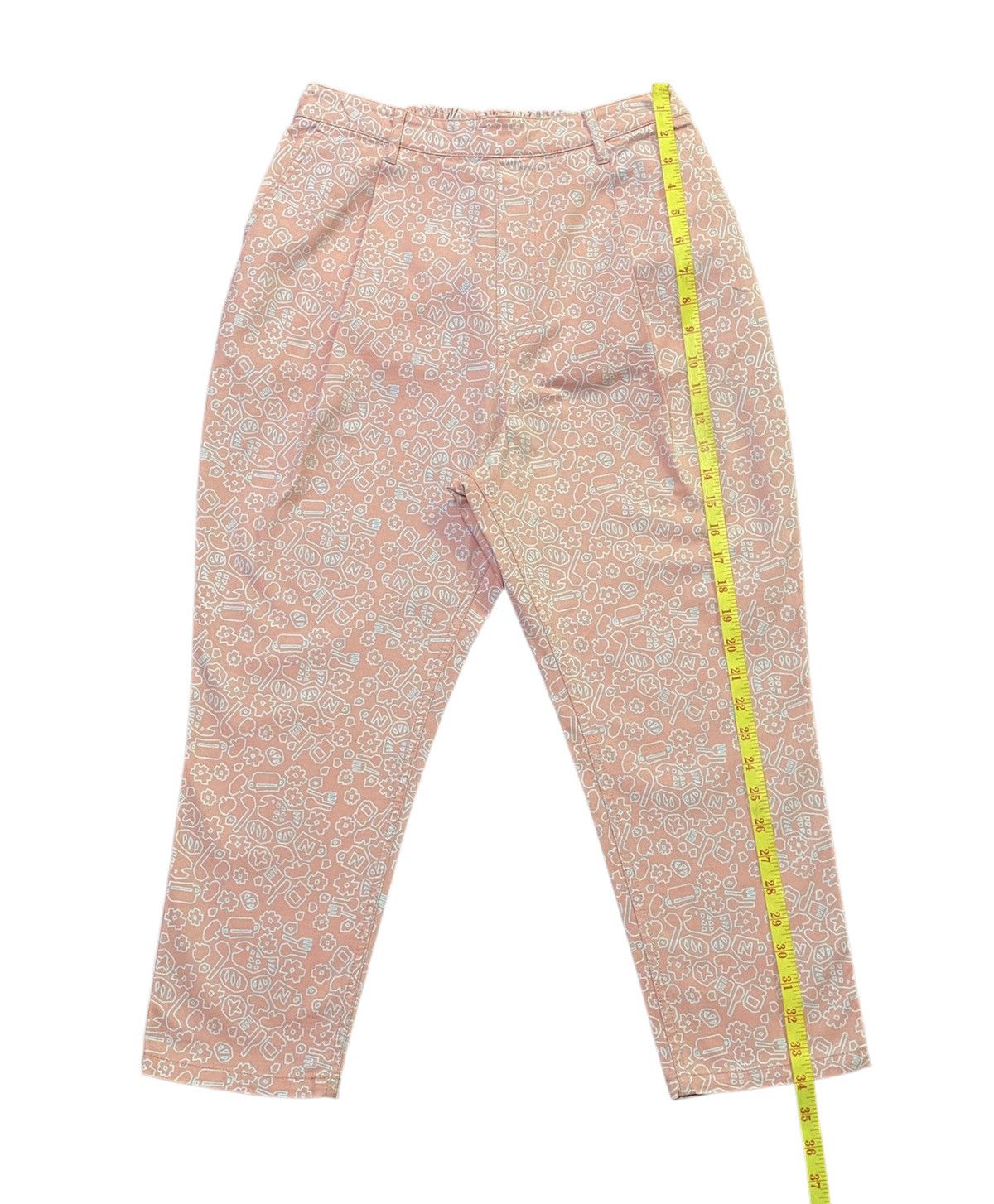 Issey Miyake × Japanese Brand × Ne-Net Nice Design‼️Ne-Net By Issey Miyake Fullprint Cropped Pants Size 32" / US 10 / IT 46 - 6 Thumbnail