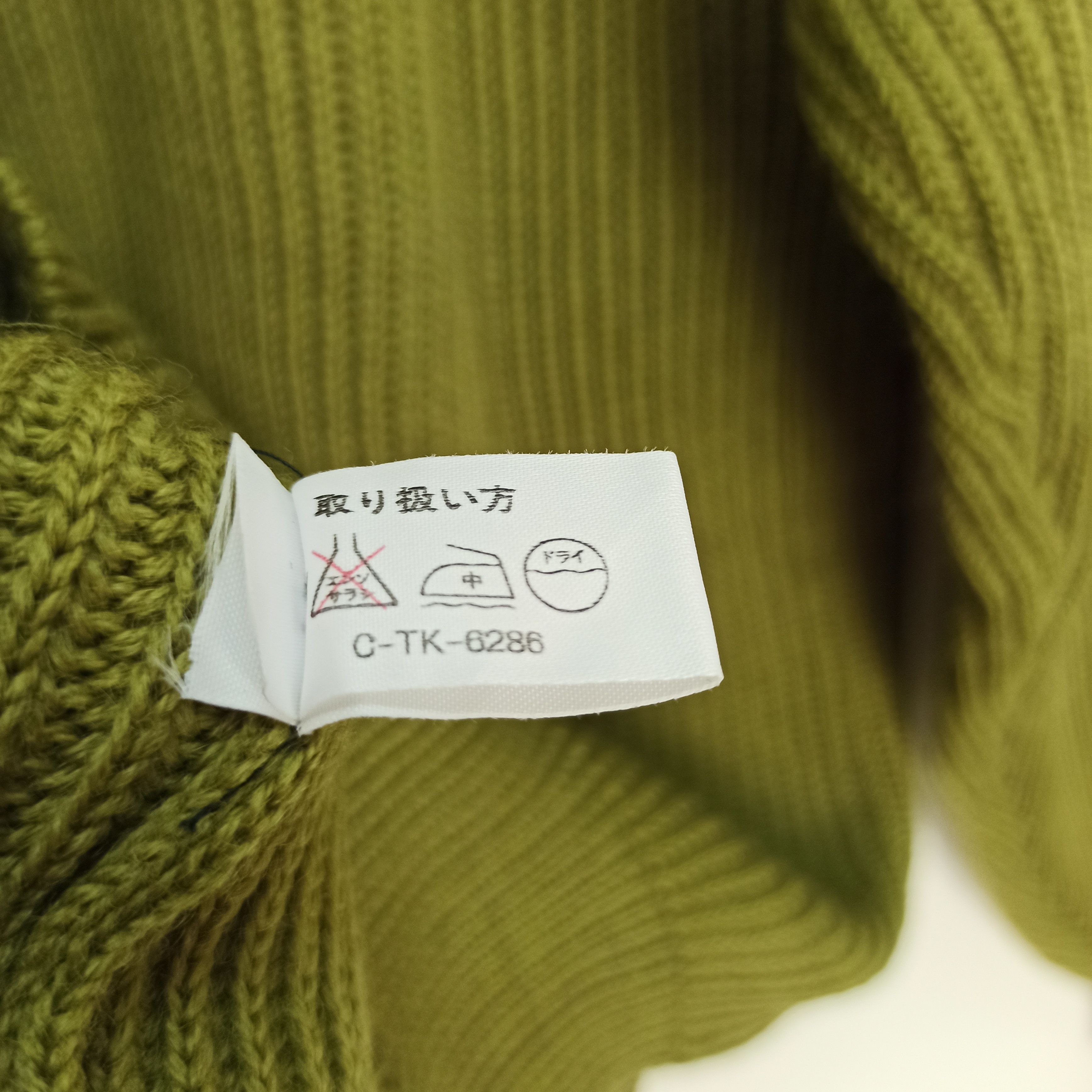 Homespun Knitwear Rare Seahop Authentic Green Knit Sweater Wool 100% Size M / US 6-8 / IT 42-44 - 10 Thumbnail