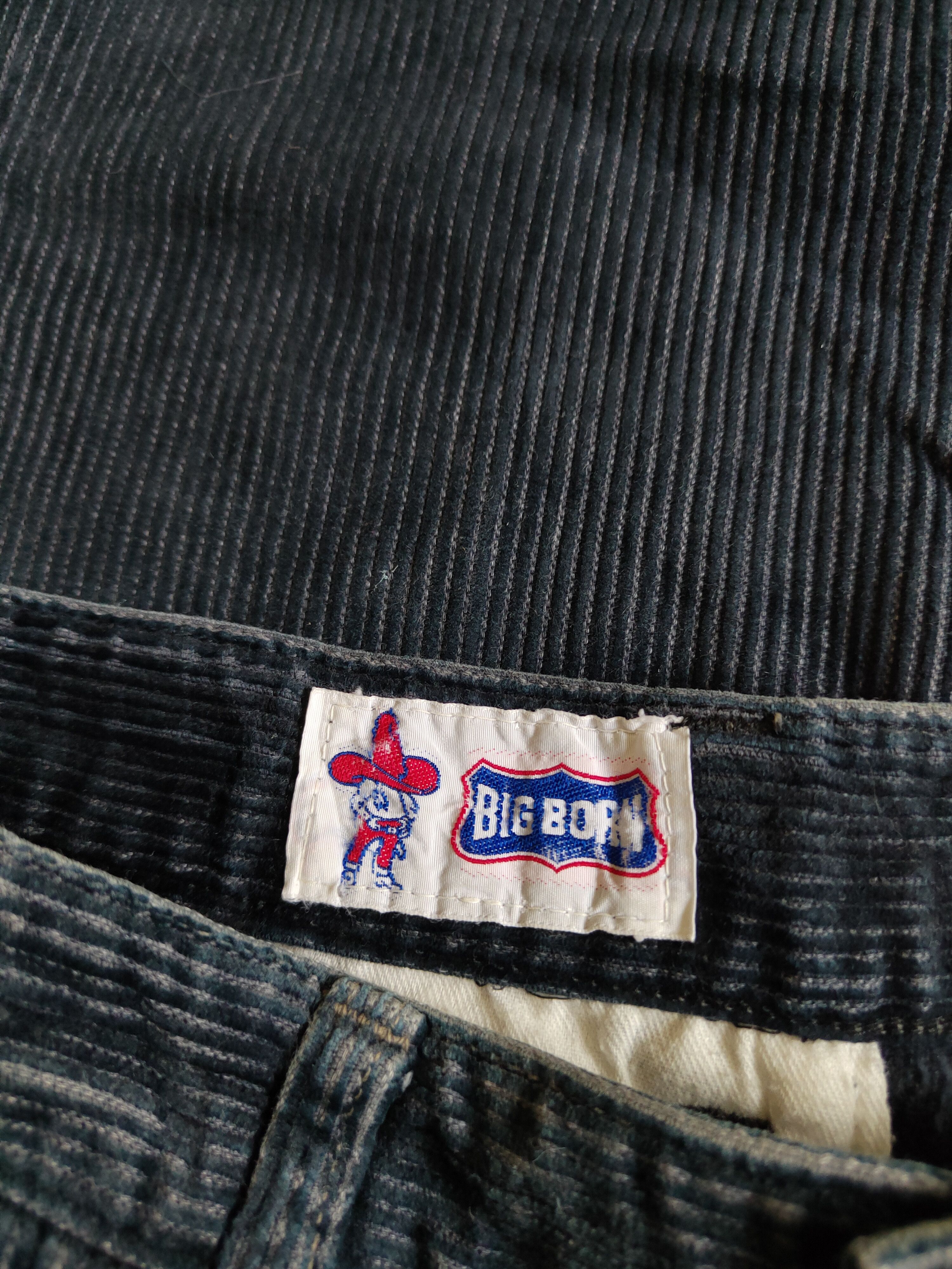 Vintage Big Born Faded Dark Blue Tactical Corduroy Cargo Pants #S577 Size US 28 / EU 44 - 14 Thumbnail