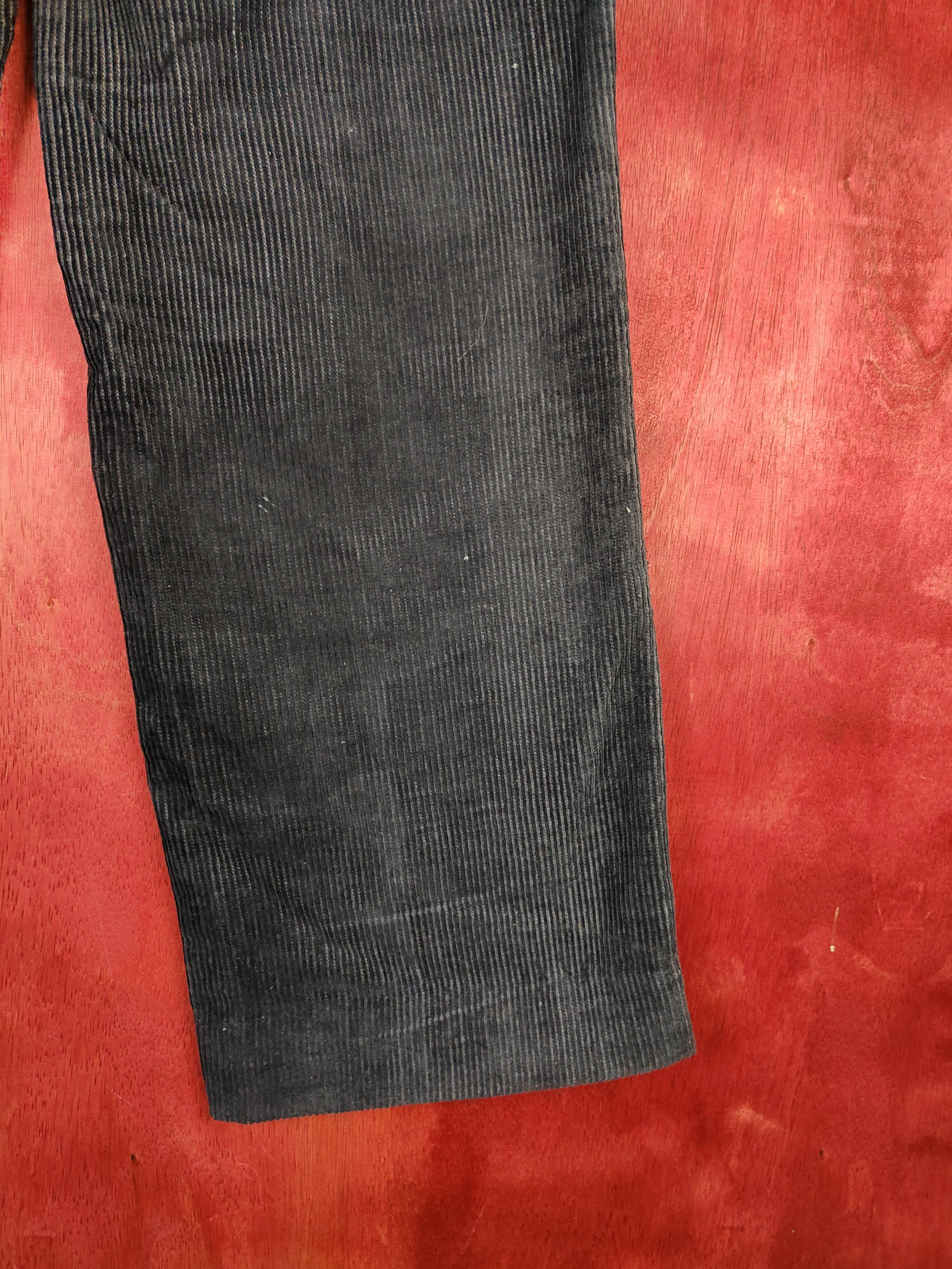 Vintage Big Born Faded Dark Blue Tactical Corduroy Cargo Pants #S577 Size US 28 / EU 44 - 11 Thumbnail