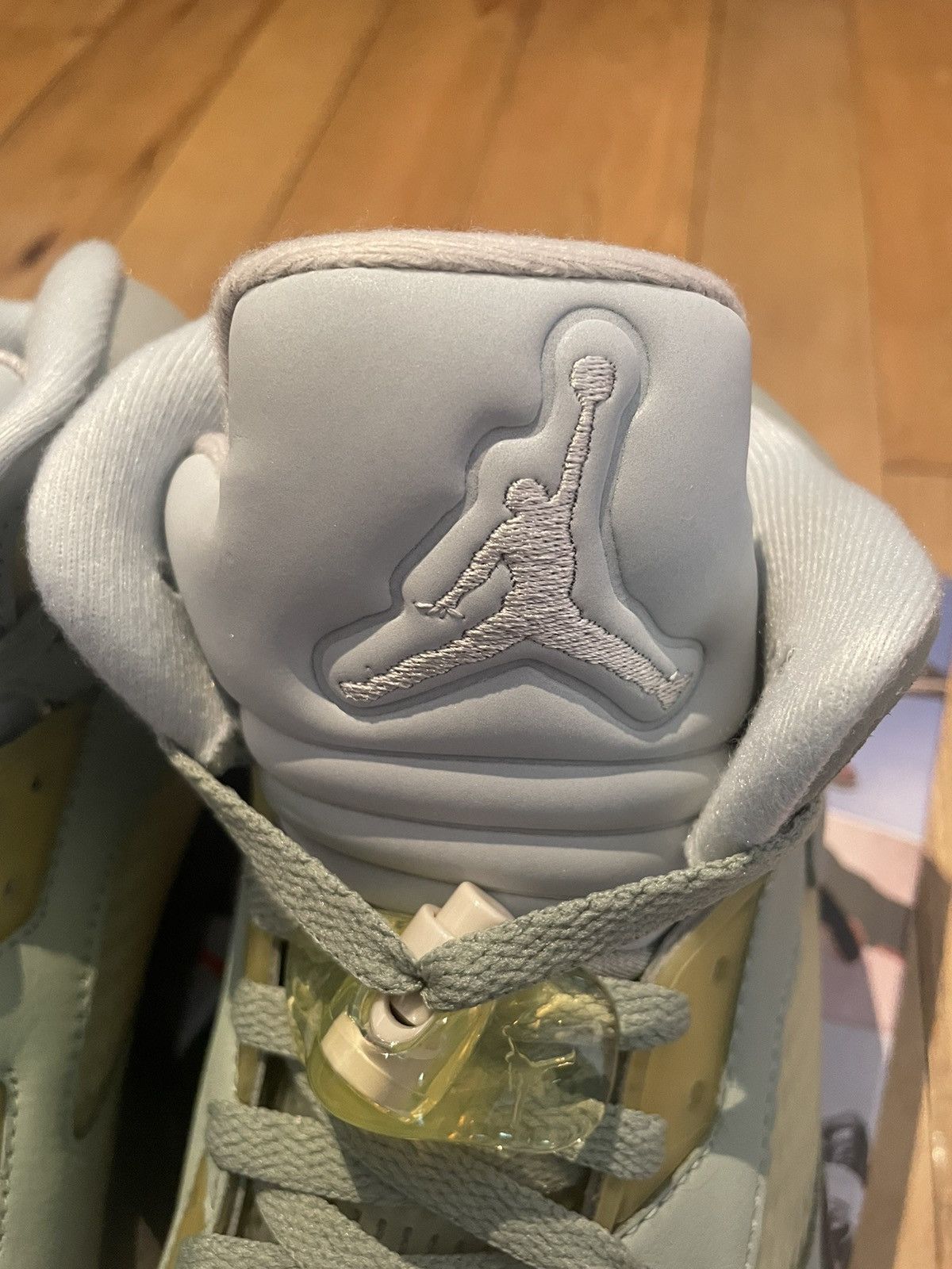 Jordan Brand × Nike Jordan 5 Retro Clear Jade Green Size US 9.5 / EU 42-43 - 7 Thumbnail