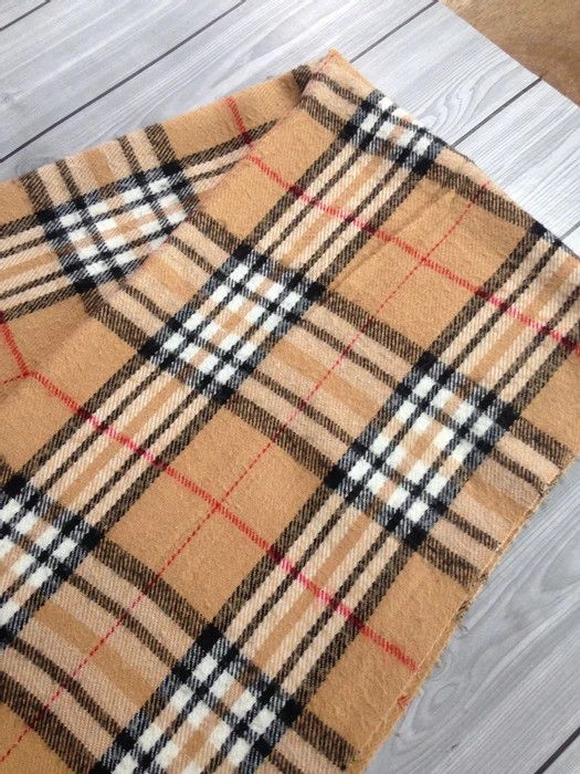 Other × Vintage Nova Check Pattern Inspired Burberry Mufler Size ONE SIZE - 3 Thumbnail