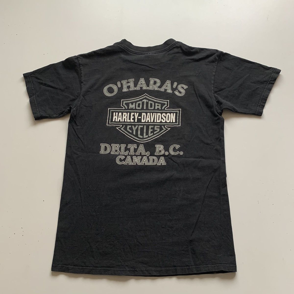 Harley Davidson × Vintage Vintage 90s Harley Davidson Motorcycle Biker Graphic T Shirt Size US M / EU 48-50 / 2 - 5 Thumbnail
