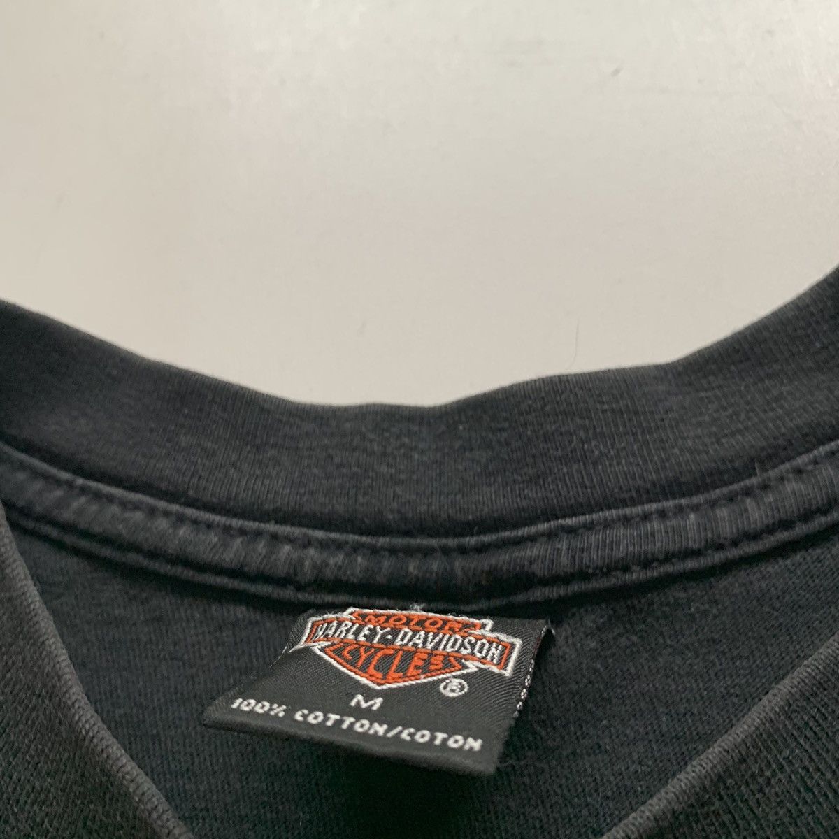 Harley Davidson × Vintage Vintage 90s Harley Davidson Motorcycle Biker Graphic T Shirt Size US M / EU 48-50 / 2 - 8 Thumbnail