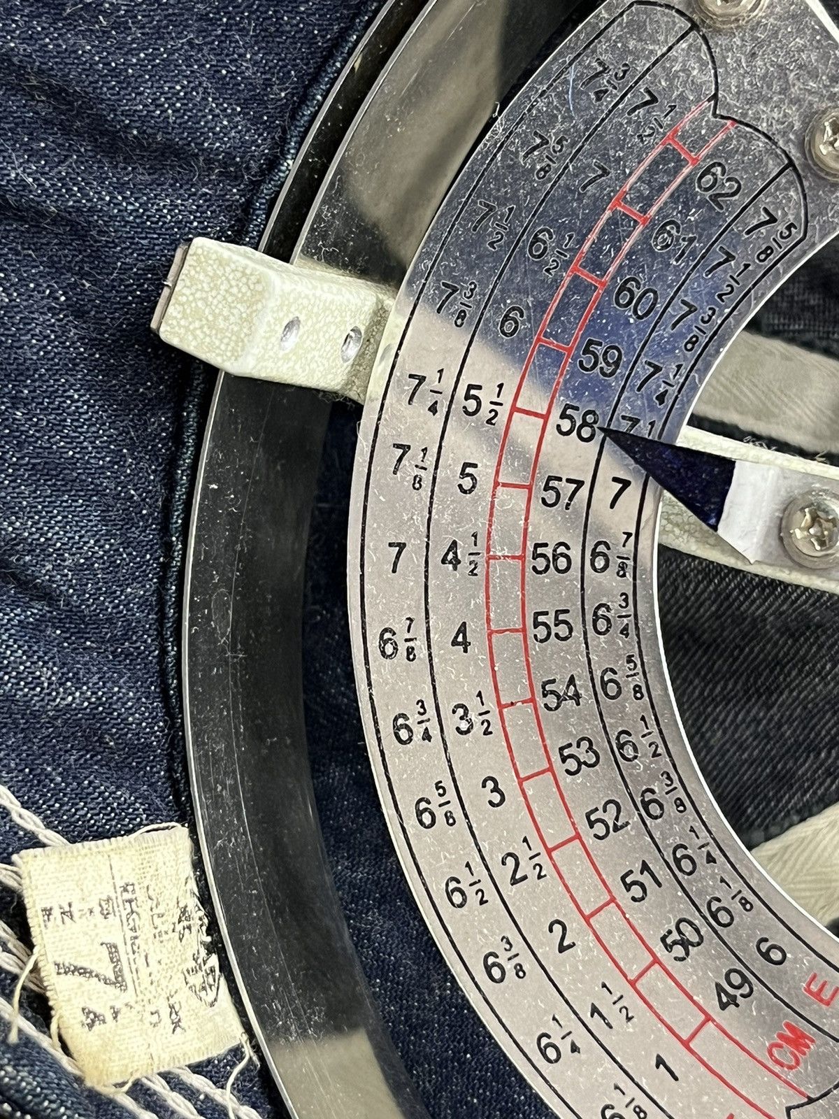 Sugar Cane Vintage HEAD LIGHT By TOYO ENTERPRISE Denim Full Cap Size ONE SIZE - 9 Thumbnail