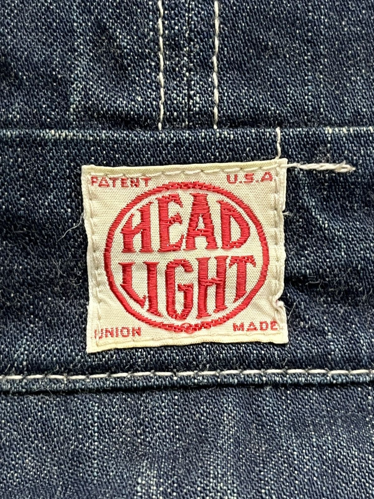 Sugar Cane Vintage HEAD LIGHT By TOYO ENTERPRISE Denim Full Cap Size ONE SIZE - 3 Thumbnail