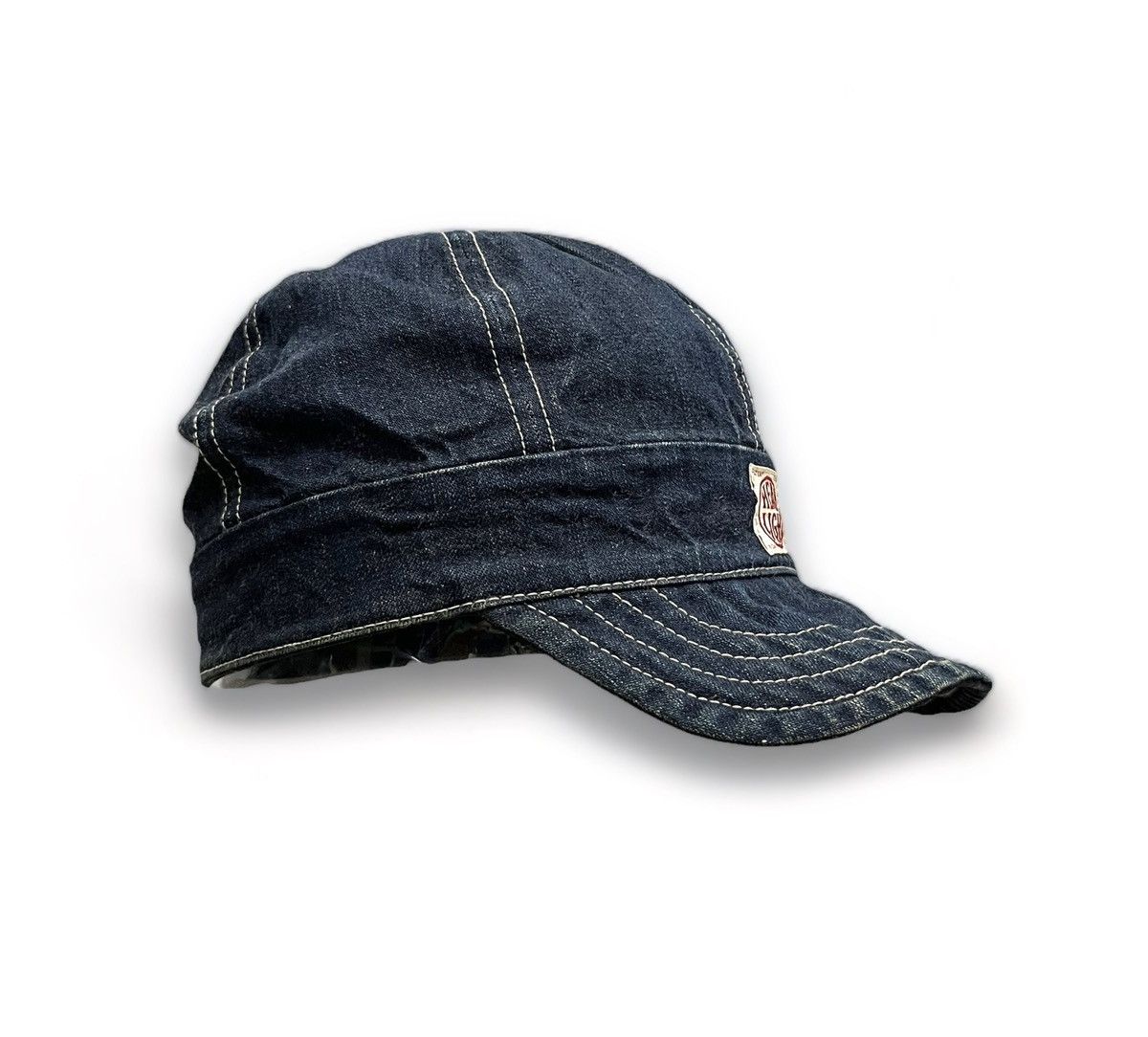 Sugar Cane Vintage HEAD LIGHT By TOYO ENTERPRISE Denim Full Cap Size ONE SIZE - 5 Thumbnail
