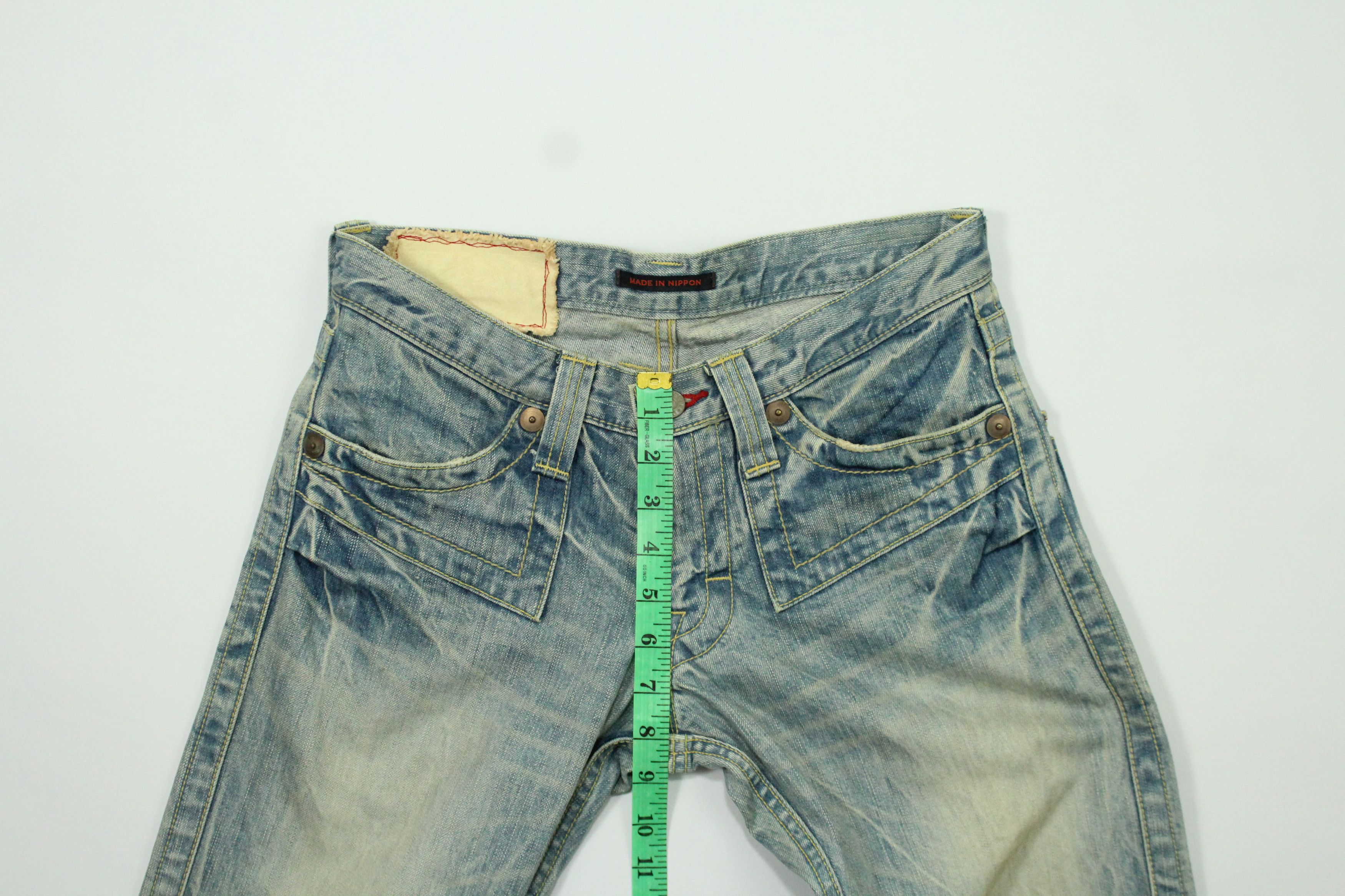 Hysteric Glamour FLARED 🔥 BLUE WAY Jeans Denim Distressed Made in Japan Size US 30 / EU 46 - 22 Thumbnail