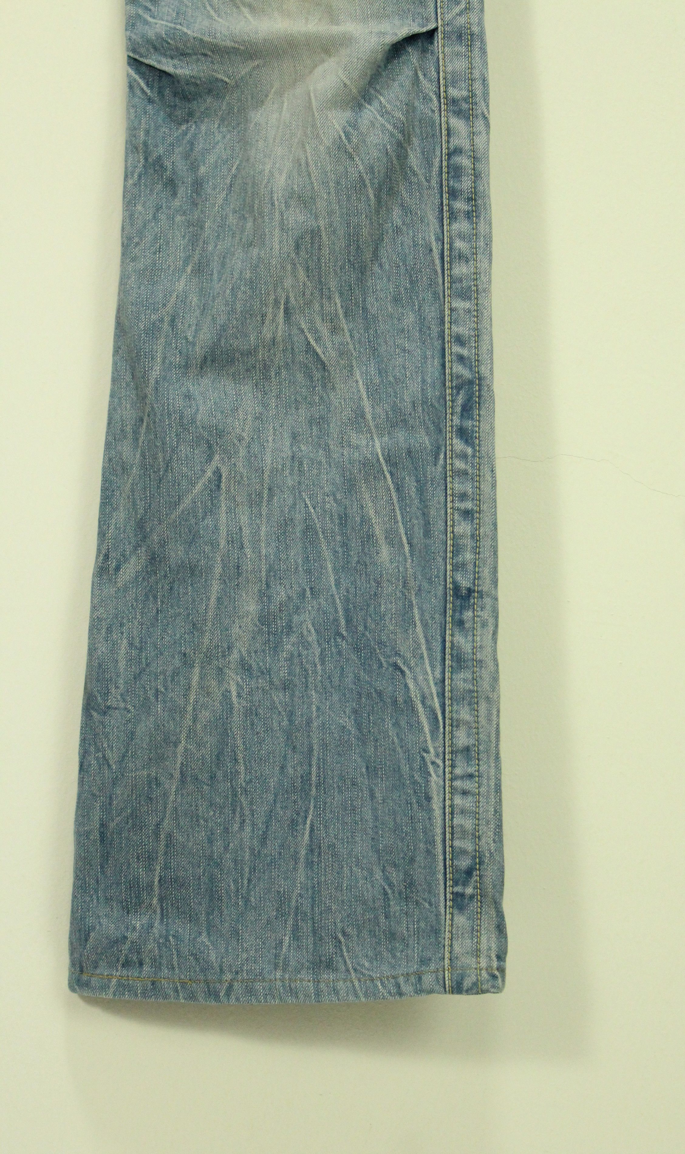 Hysteric Glamour FLARED 🔥 BLUE WAY Jeans Denim Distressed Made in Japan Size US 30 / EU 46 - 6 Thumbnail