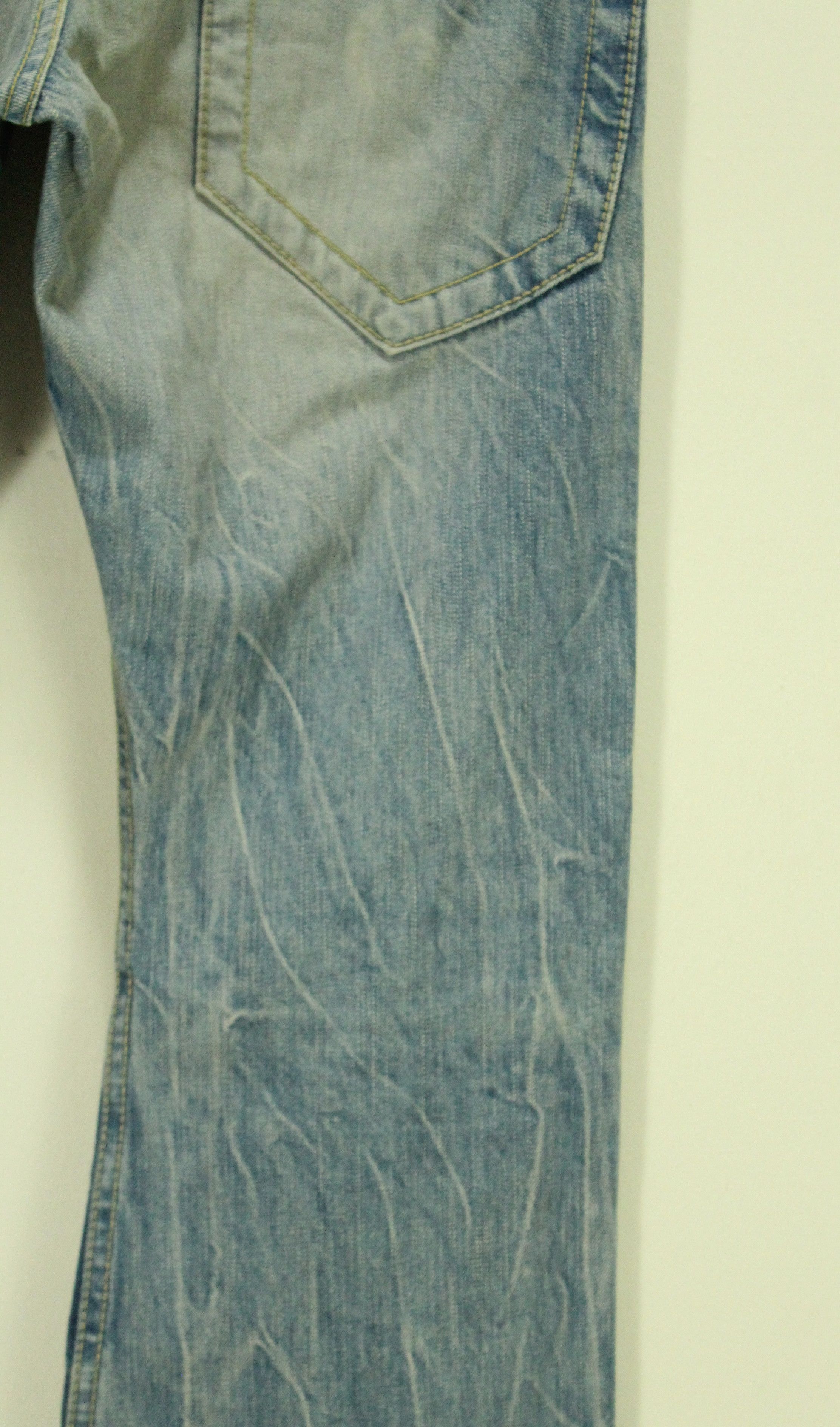 Hysteric Glamour FLARED 🔥 BLUE WAY Jeans Denim Distressed Made in Japan Size US 30 / EU 46 - 11 Thumbnail