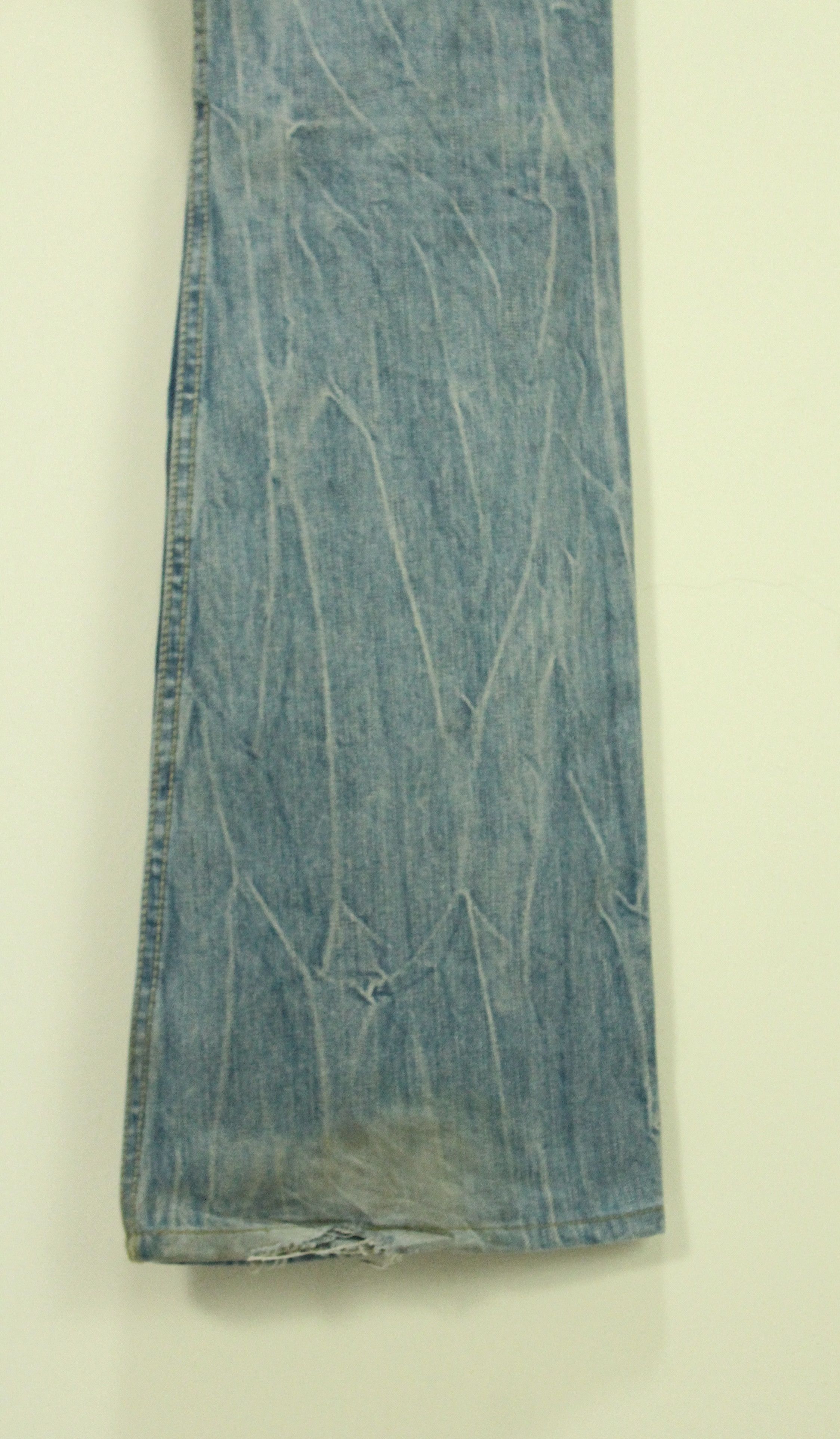 Hysteric Glamour FLARED 🔥 BLUE WAY Jeans Denim Distressed Made in Japan Size US 30 / EU 46 - 12 Thumbnail