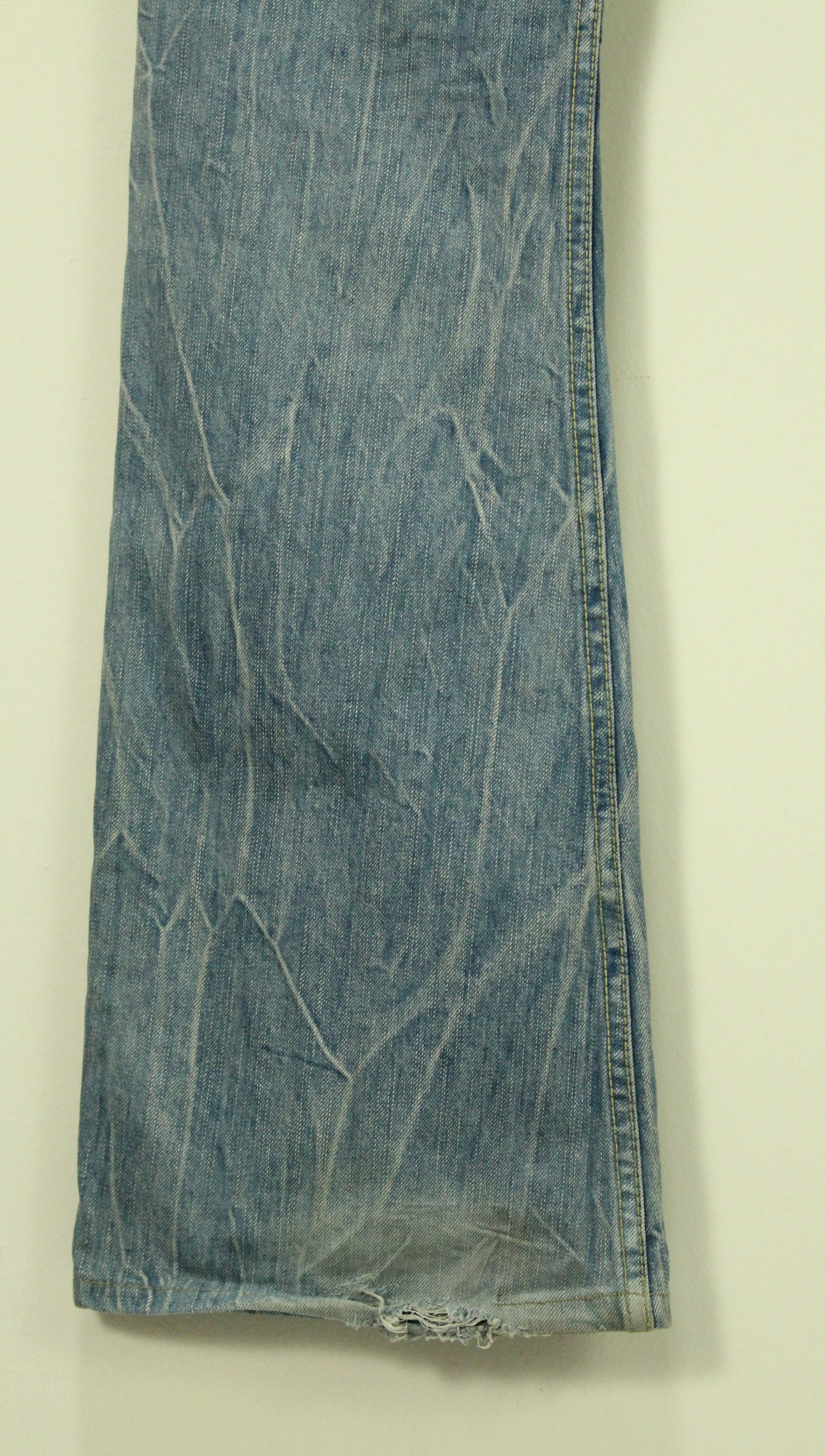 Hysteric Glamour FLARED 🔥 BLUE WAY Jeans Denim Distressed Made in Japan Size US 30 / EU 46 - 14 Thumbnail