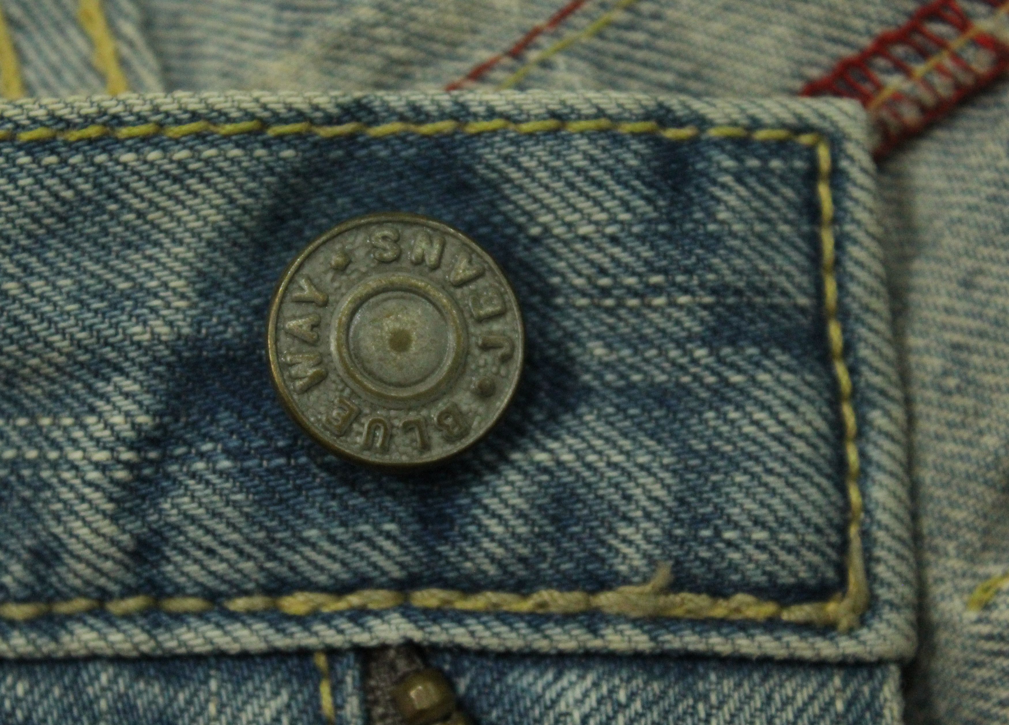 Hysteric Glamour FLARED 🔥 BLUE WAY Jeans Denim Distressed Made in Japan Size US 30 / EU 46 - 17 Thumbnail