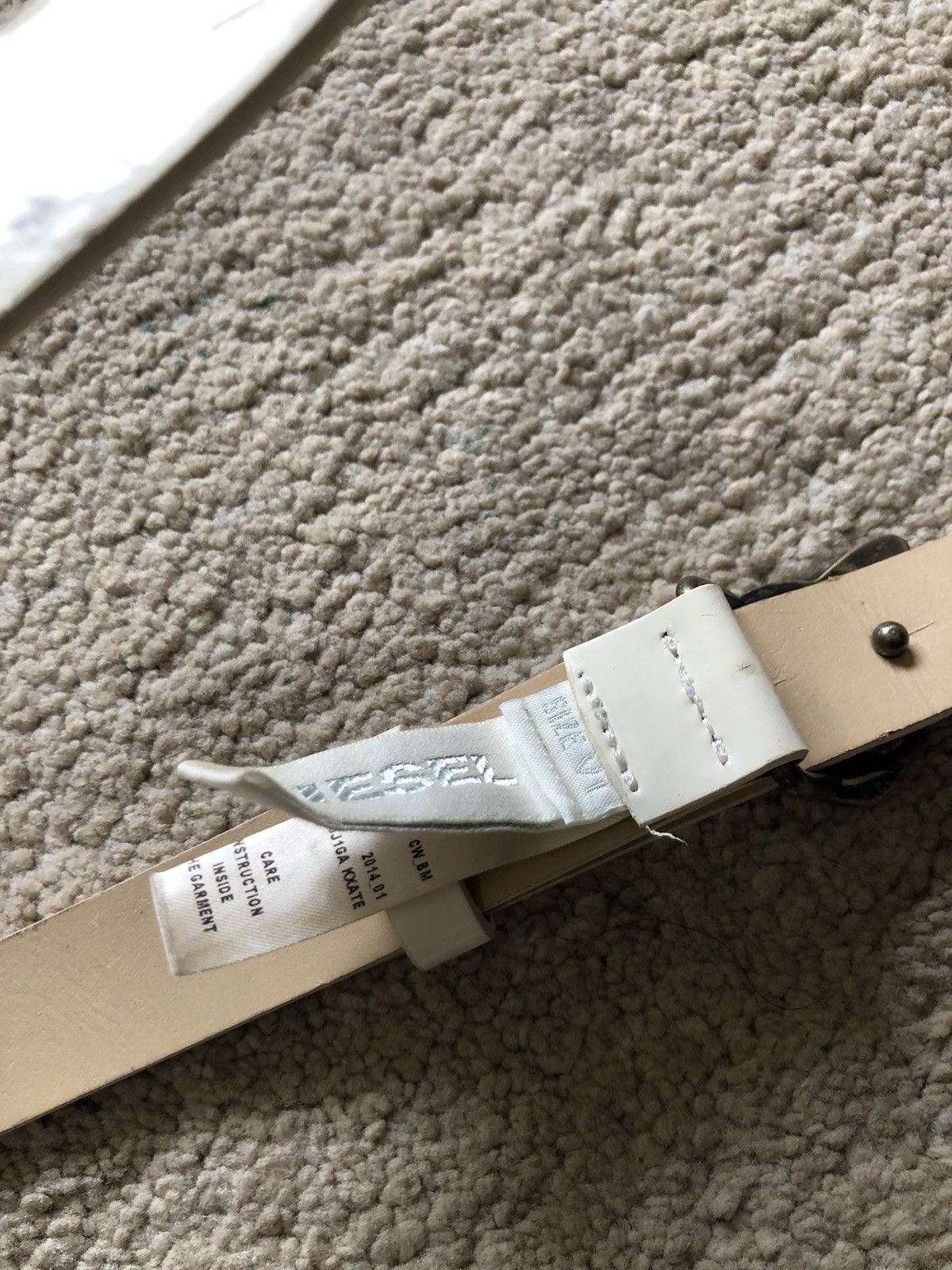Diesel 2000s Diesel Robot Skull Belt Size 30 - 3 Thumbnail