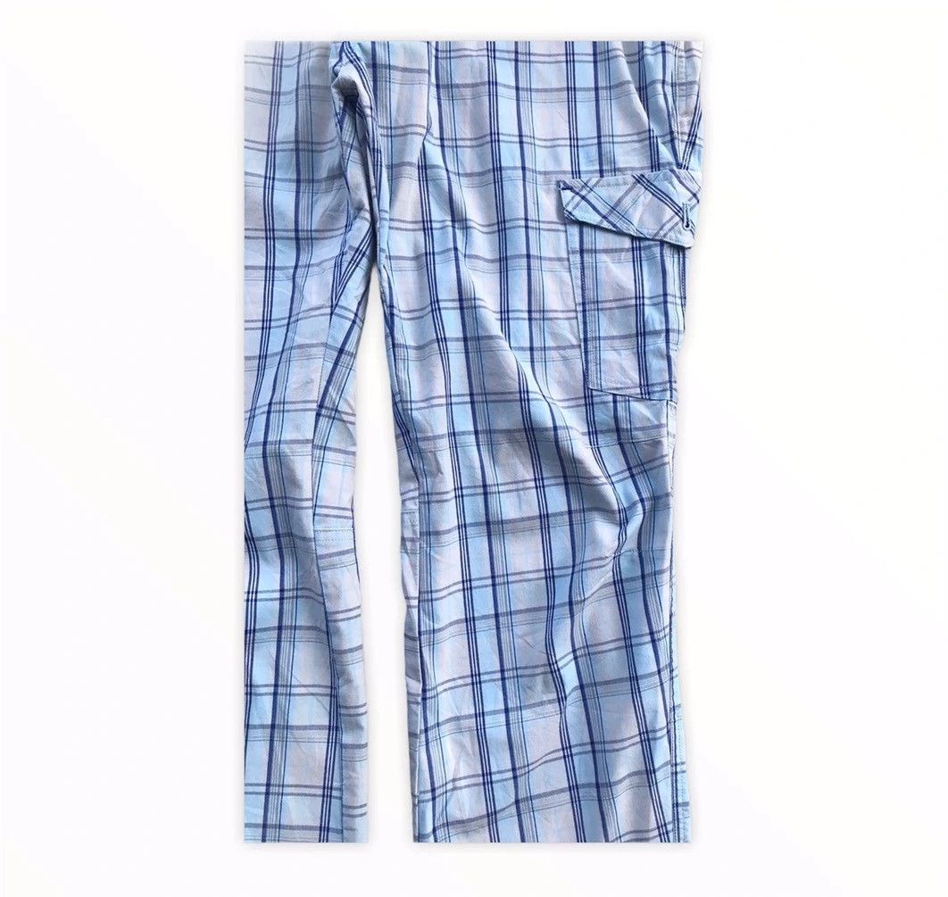 Japanese Brand Japanese Brand Tigora Plaid Tartan Multipocket Cargo Pants Size US 36 / EU 52 - 7 Thumbnail