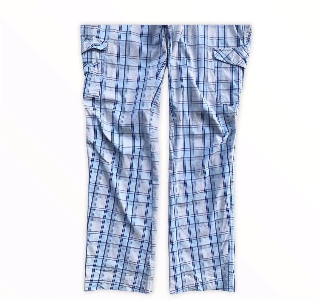 Japanese Brand Japanese Brand Tigora Plaid Tartan Multipocket Cargo Pants Size US 36 / EU 52 - 3 Thumbnail
