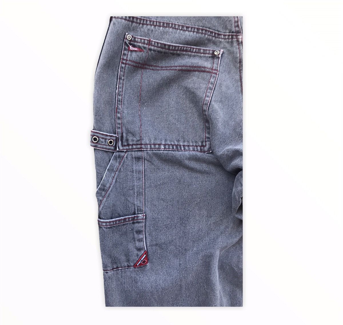 Japanese Brand Japanese Brand Pract Denim Multipocket Trousers Cargo Pants Size US 31 - 20 Thumbnail