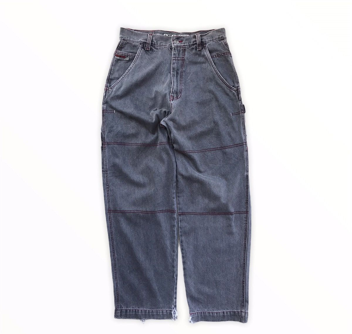 Japanese Brand Japanese Brand Pract Denim Multipocket Trousers Cargo Pants Size US 31 - 1 Thumbnail