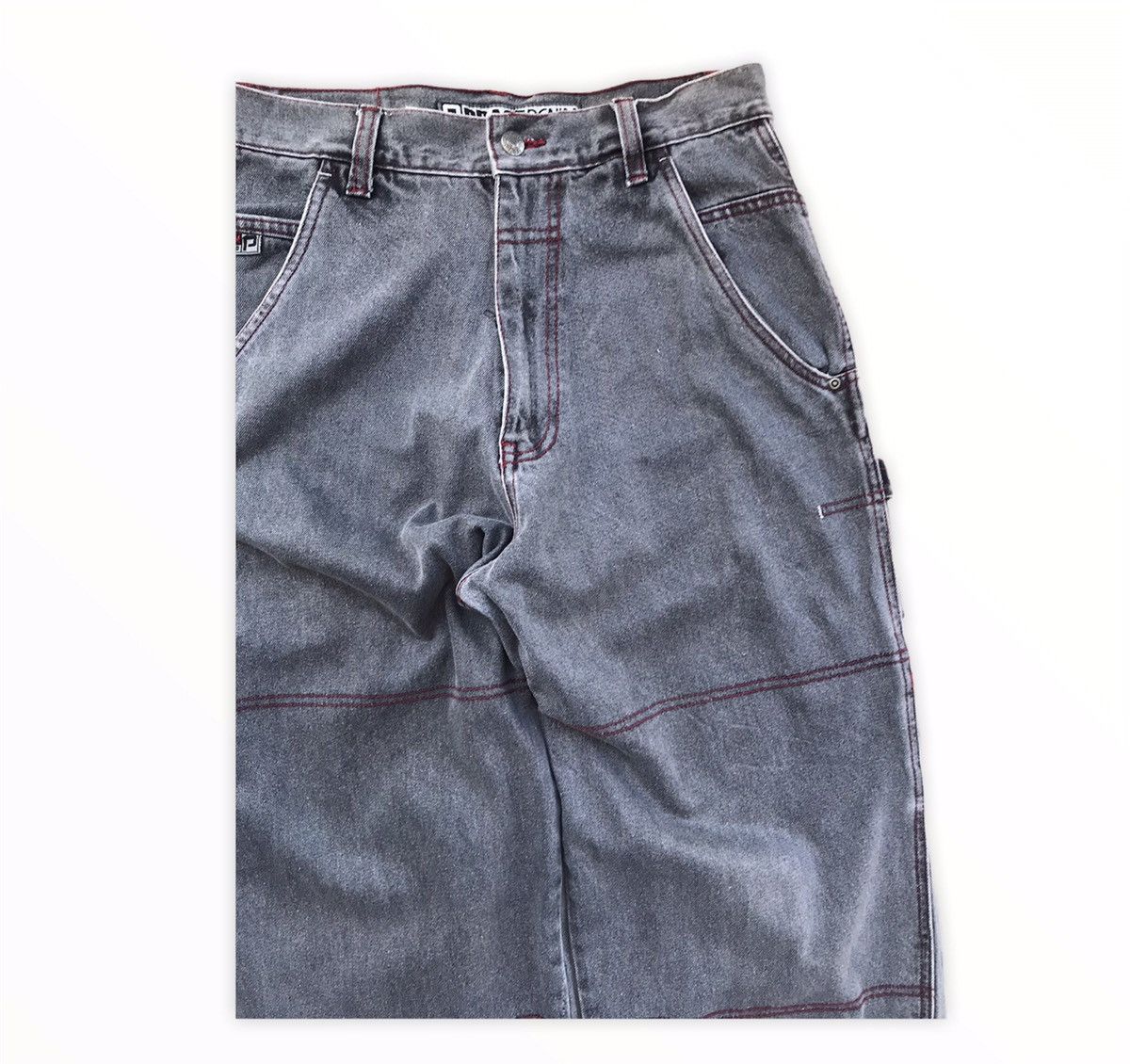 Japanese Brand Japanese Brand Pract Denim Multipocket Trousers Cargo Pants Size US 31 - 5 Thumbnail