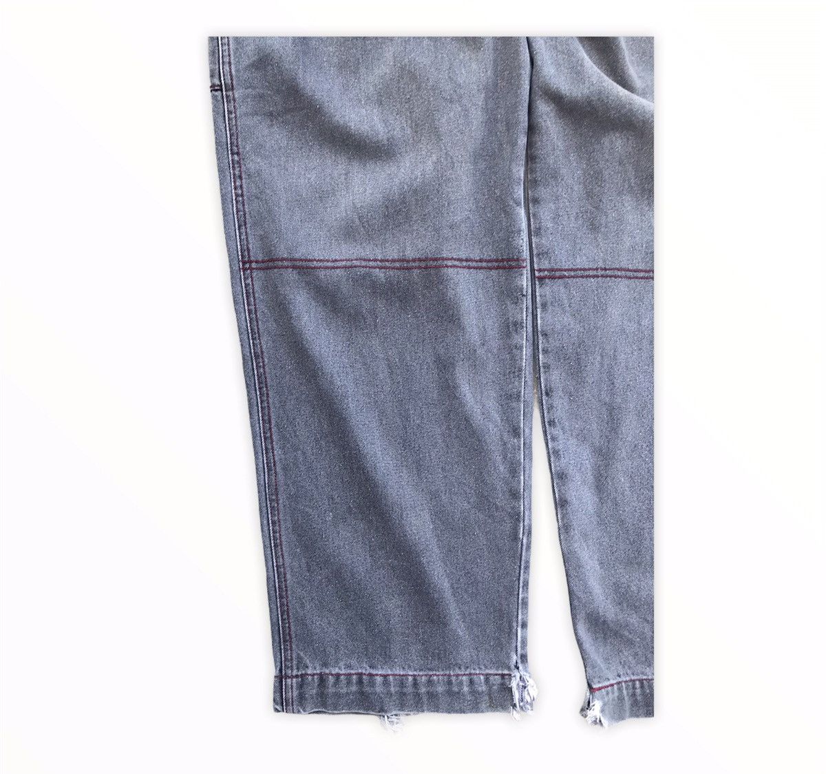 Japanese Brand Japanese Brand Pract Denim Multipocket Trousers Cargo Pants Size US 31 - 6 Thumbnail