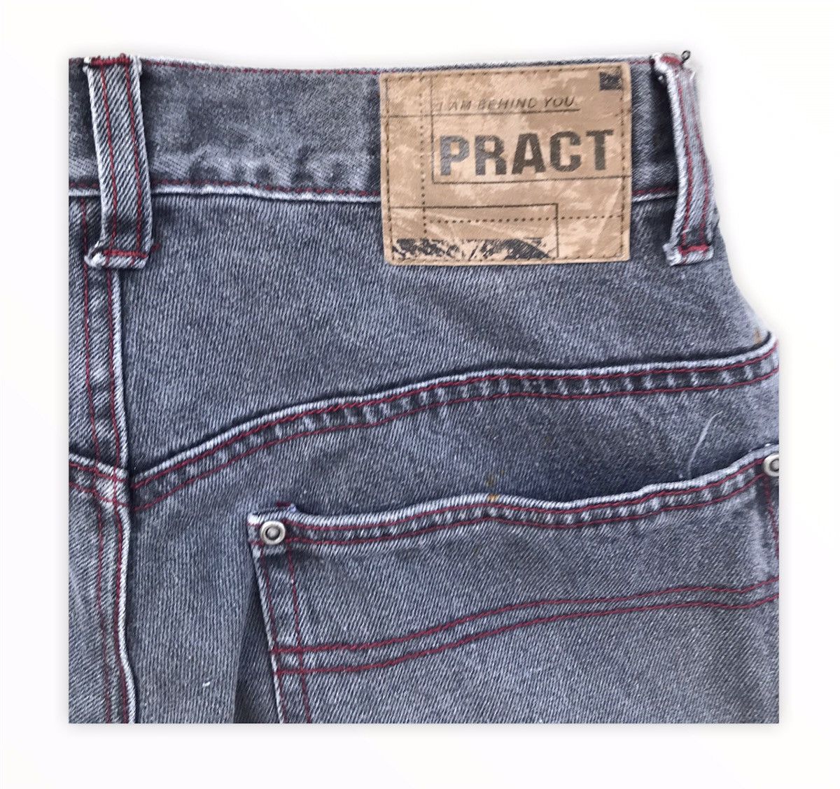 Japanese Brand Japanese Brand Pract Denim Multipocket Trousers Cargo Pants Size US 31 - 21 Thumbnail