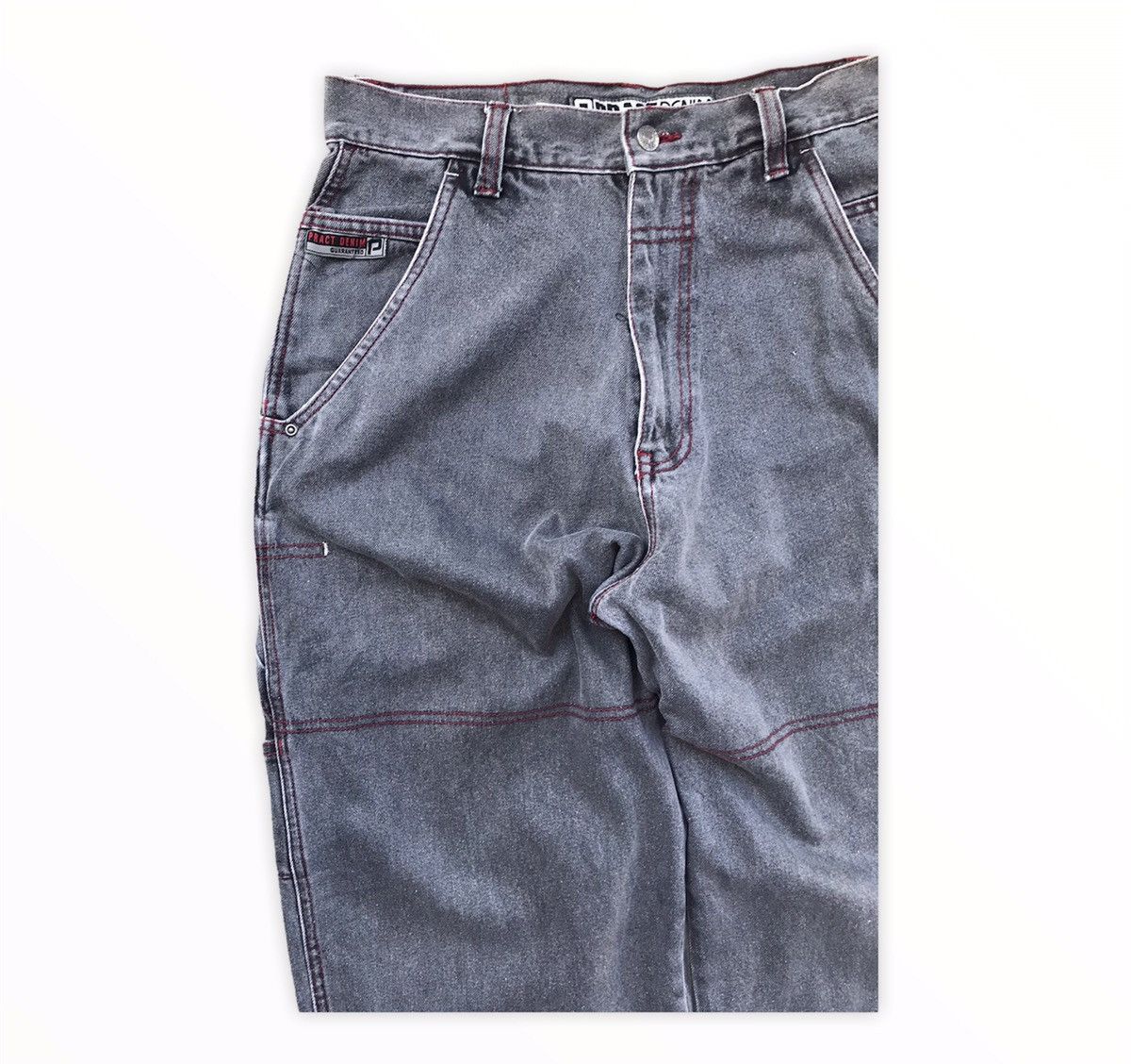 Japanese Brand Japanese Brand Pract Denim Multipocket Trousers Cargo Pants Size US 31 - 4 Thumbnail