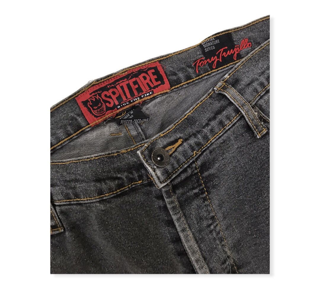 Japanese Brand Spitfire Tony Tujillo Denim Casual pant Size US 34 / EU 50 - 5 Thumbnail