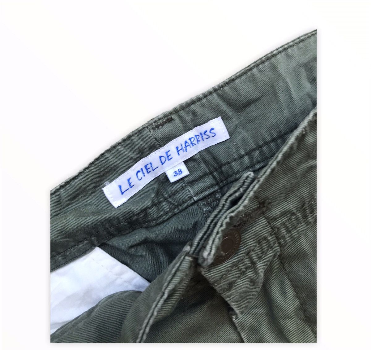 Japanese Brand Japanese Brand Le Ciel De Harris Trousers Cargo Pants Size US 32 / EU 48 - 9 Thumbnail