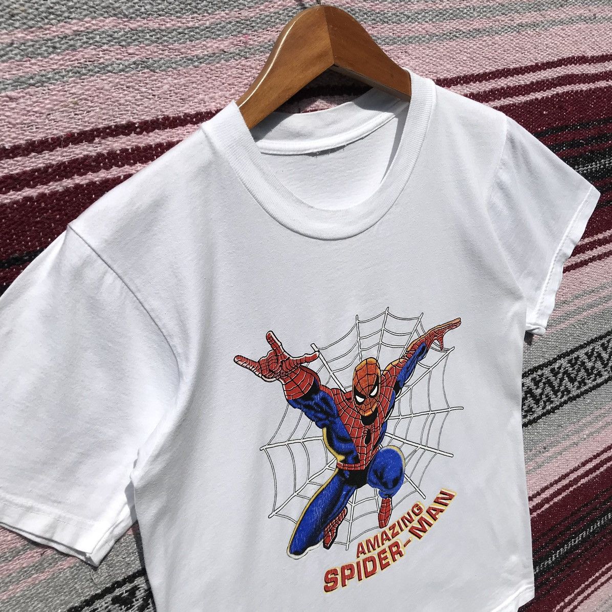 Marvel Comics Vintage Spider-Man Movie Shirt Spider Man Superhero Size US S / EU 44-46 / 1 - 4 Thumbnail